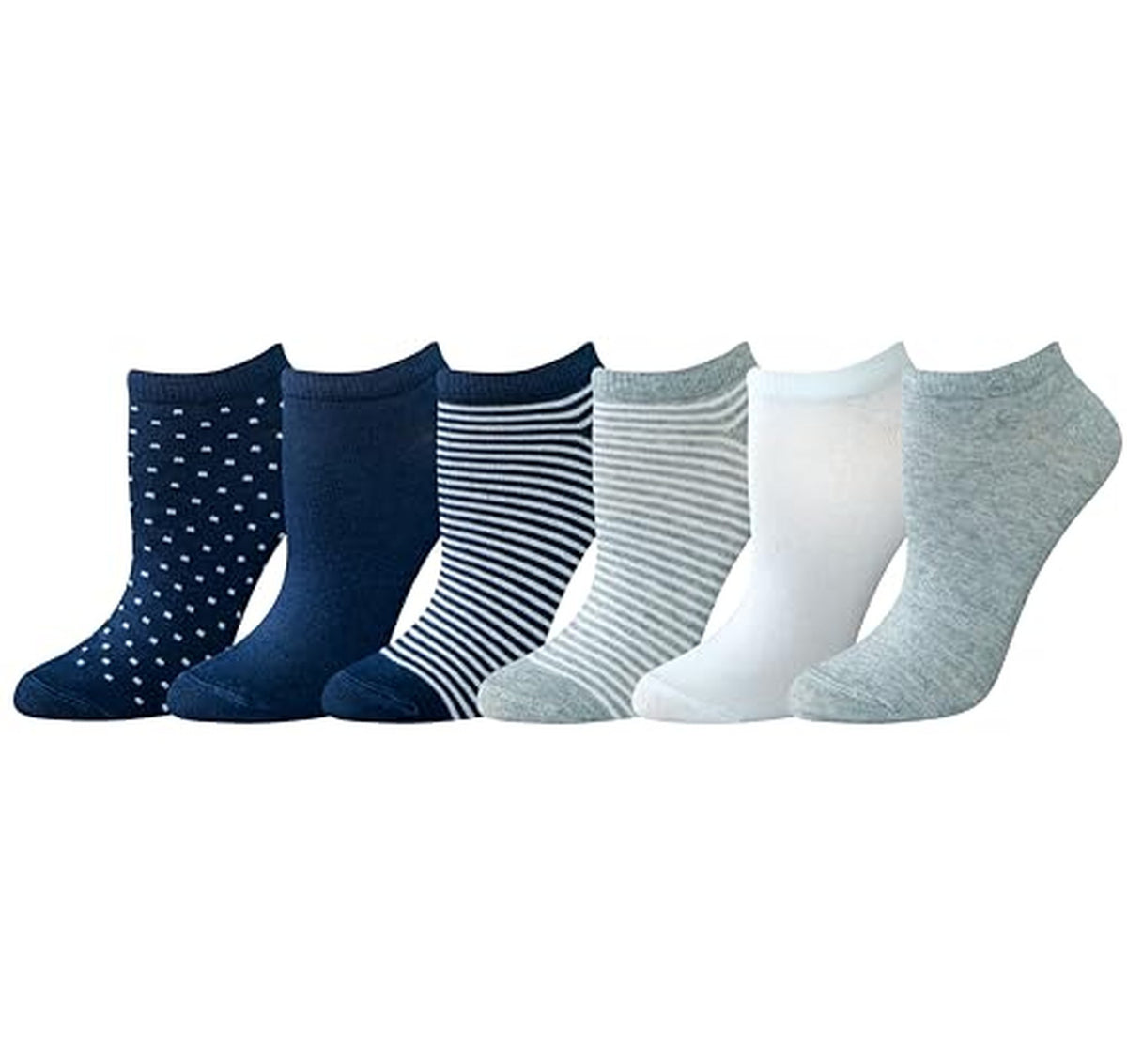 6 Pack Amazon Essentials Lightweight Low-Cut Ankle Socks