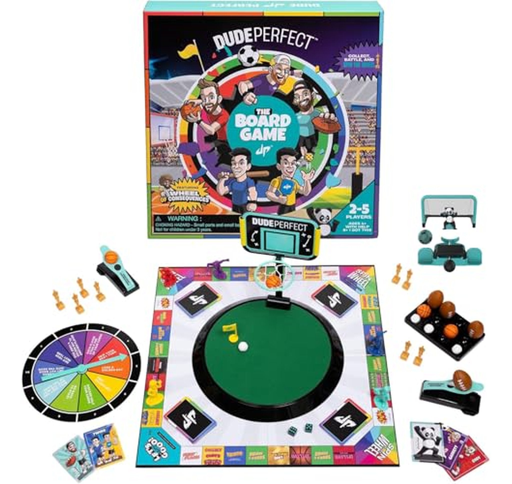 Dude Perfect Action Sports Family Board Game