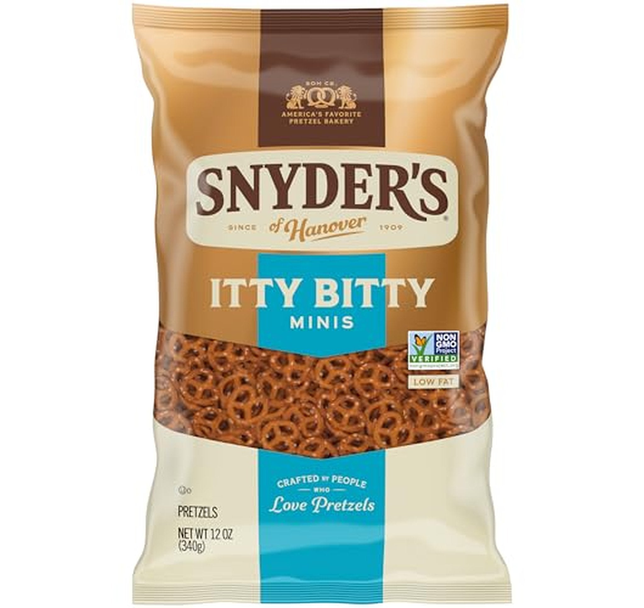 Snyder's of Hanover Itty Bitty Minis Pretzels 12 oz