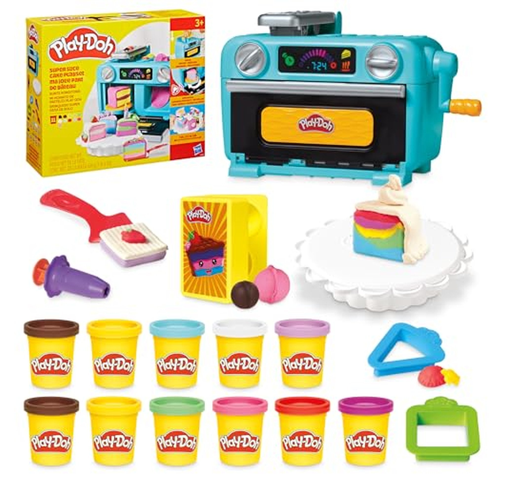 Play-Doh Super Slice Cake Oven Playset