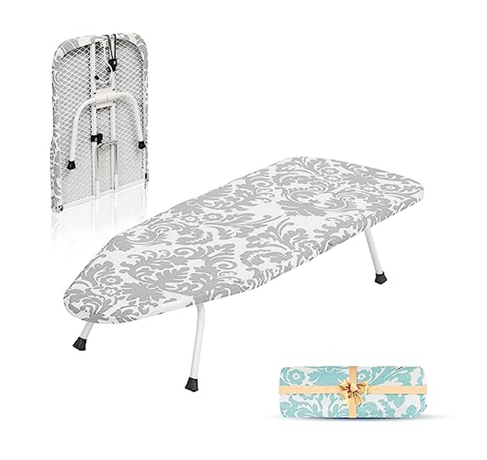 Folding Tabletop Ironing Board with Removable Cover