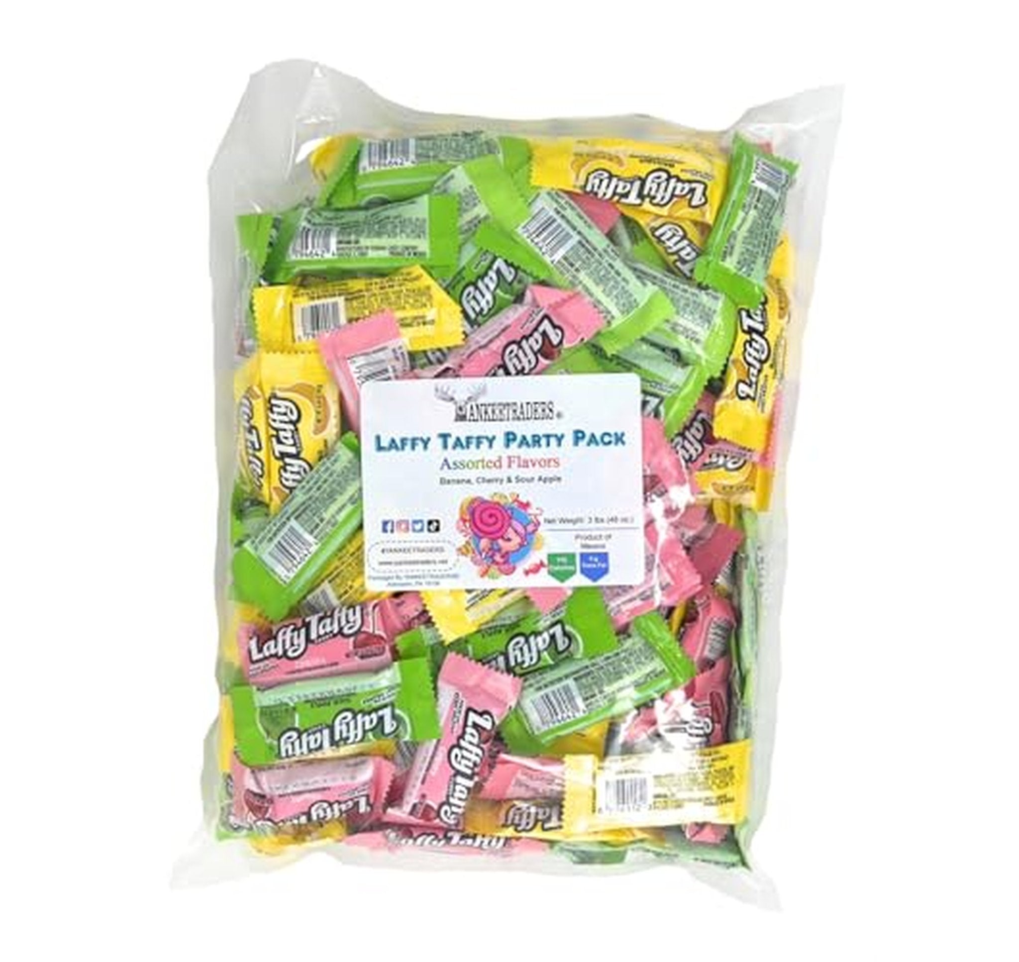 3 Pound Laffy Taffy Assorted Candy Party Pack