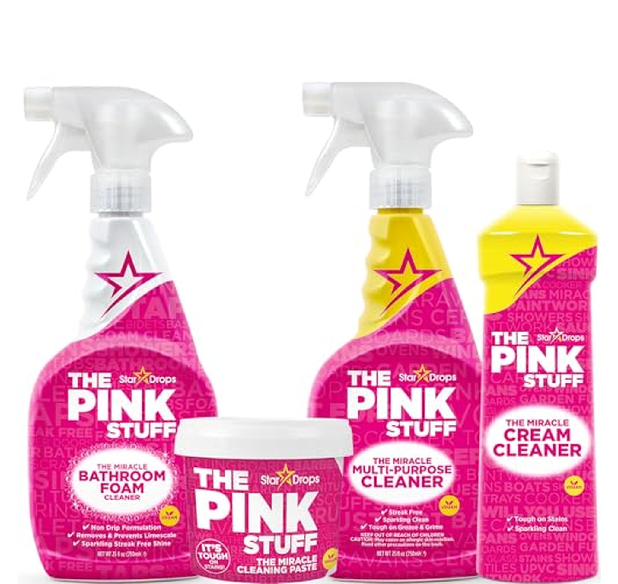 Stardrops Pink Stuff Miracle Cleaning Bundle Set