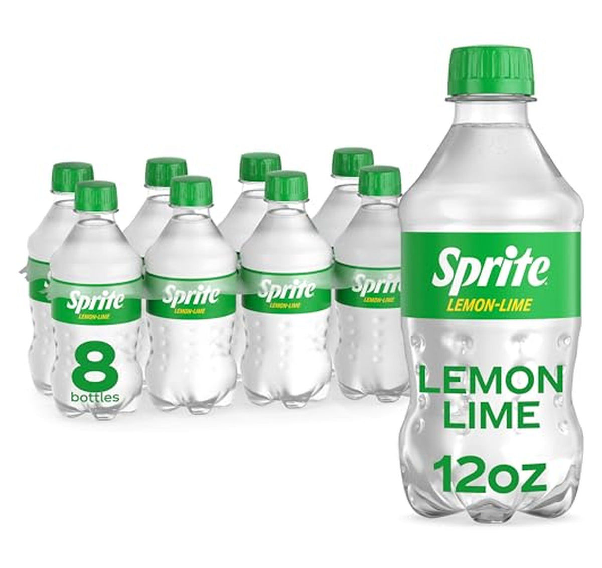 8 Pack Sprite Lemon Lime Soda 12 oz Cans