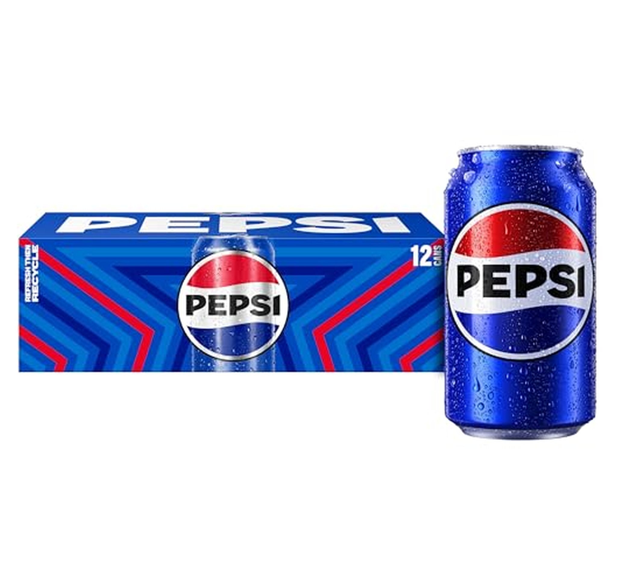 12 Pack Pepsi Cola 12 fl oz Cans