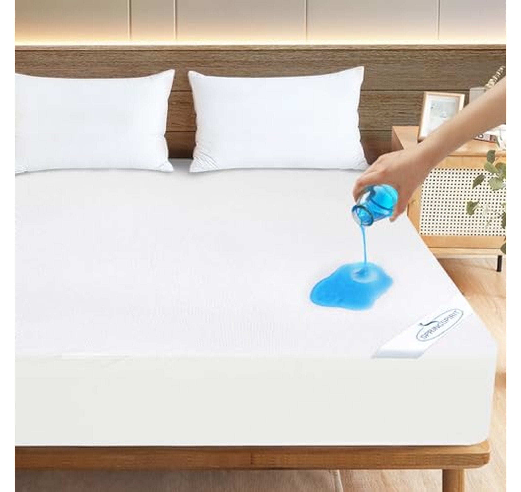 Waterproof Queen Mattress Protector Fitted Deep Pocket Cover