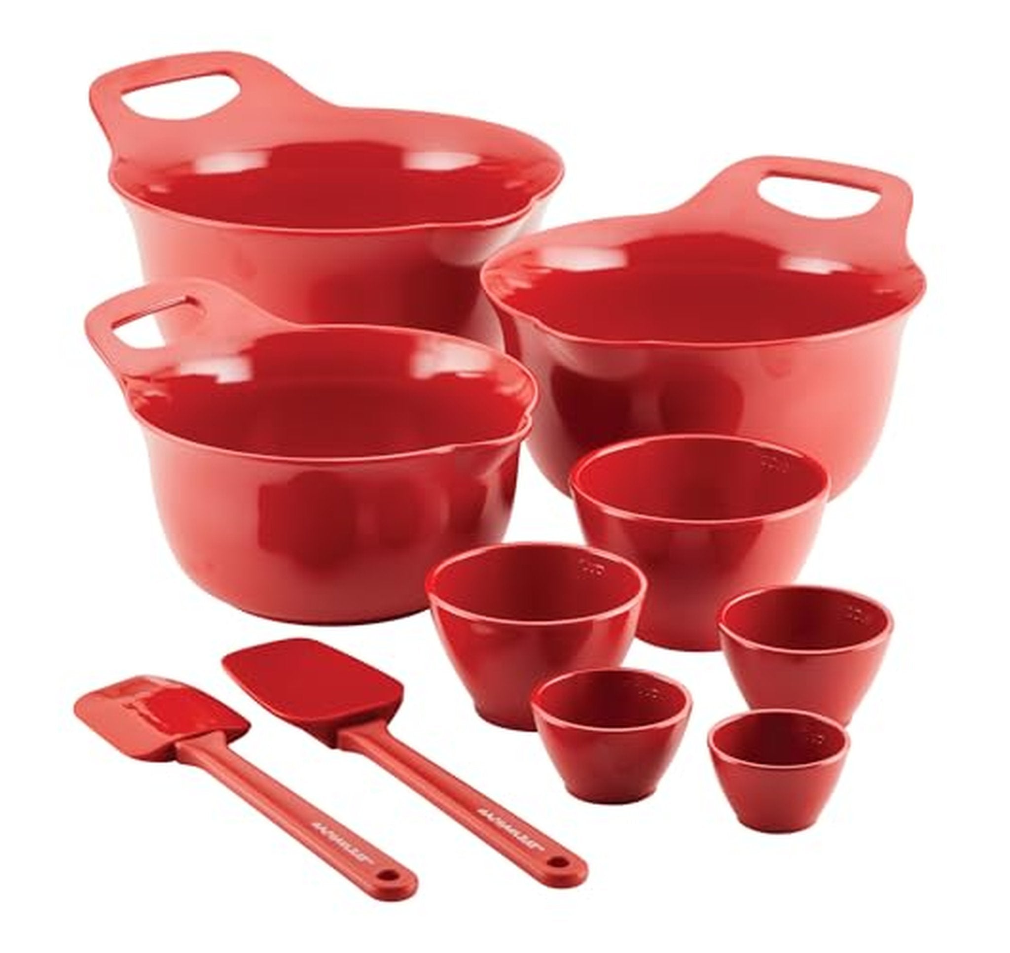 Rachael Ray 10 Piece Nesting Mixing Bowl Set