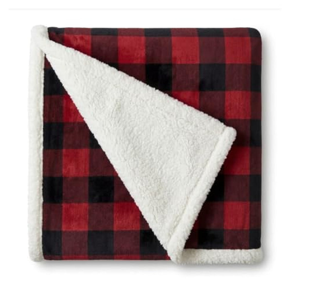 Eddie Bauer Sherpa Reversible Throw Blanket
