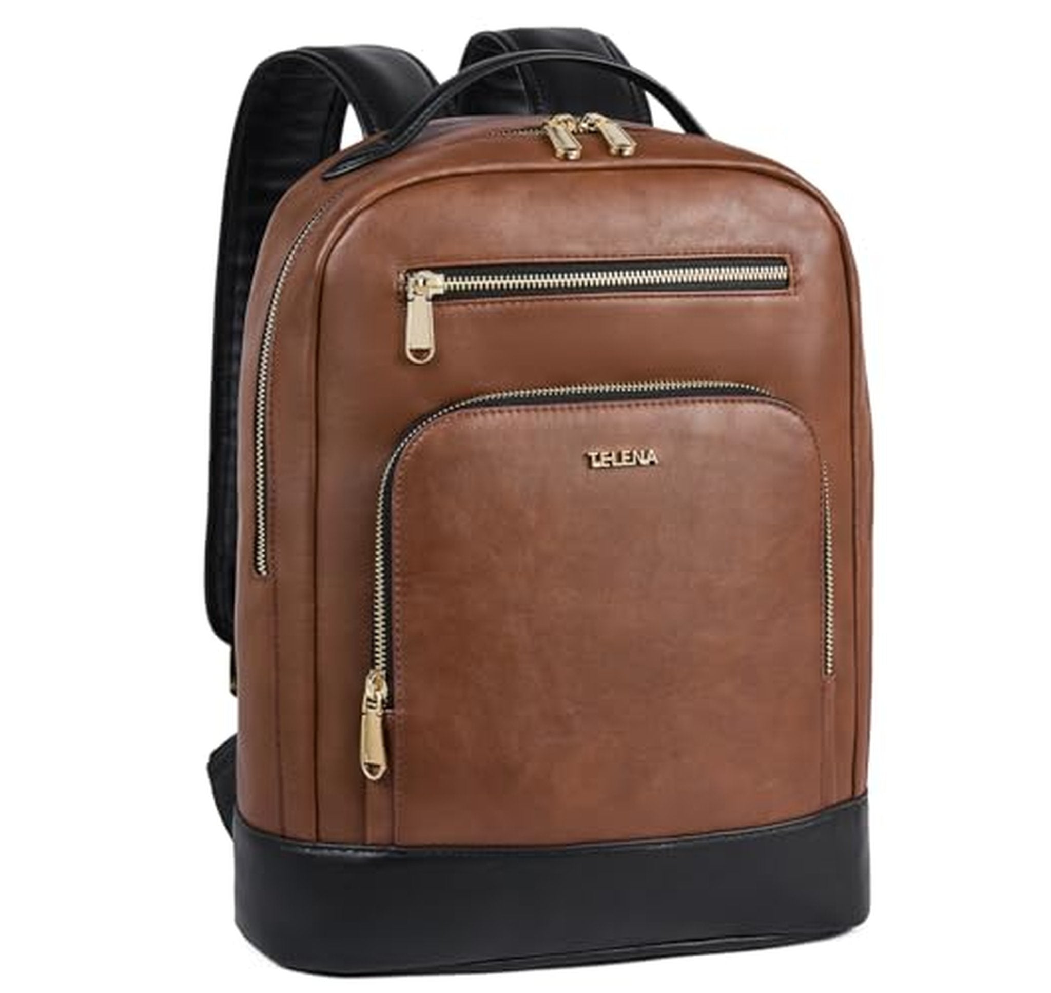 Leather 15-Inch Laptop Backpack Computer Bag