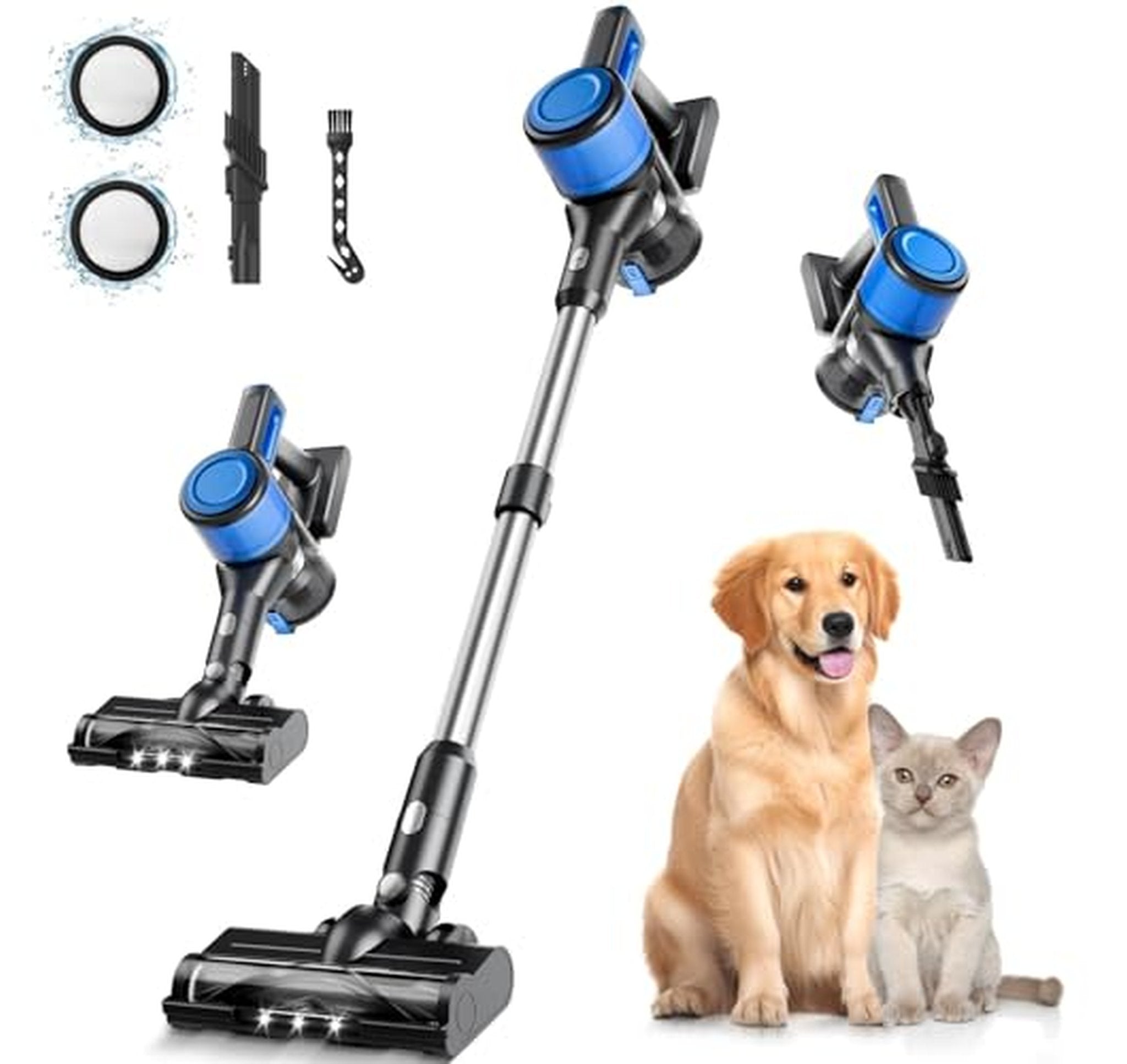 Cordless Lightweight Rechargeable Stick Vacuum Cleaner