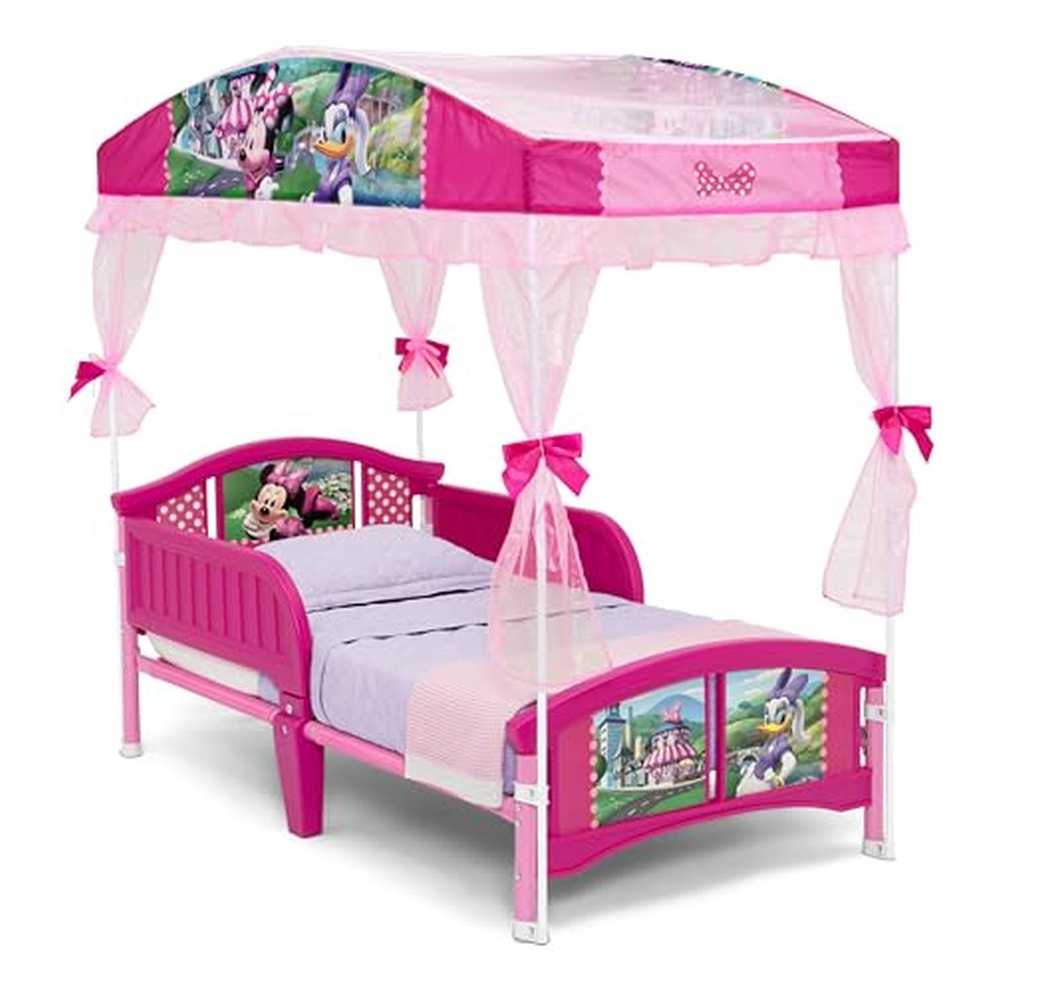 Delta Children Minnie Mouse Canopy Toddler Bed