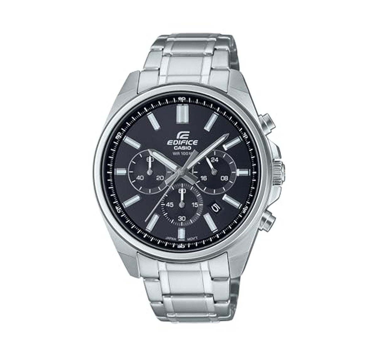 Casio Edifice Stainless Steel Chronograph Date Watch