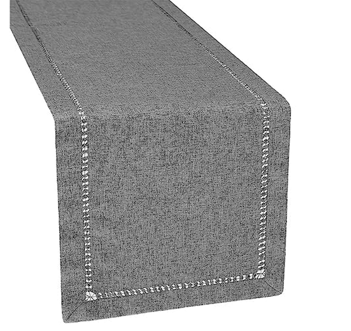 Double Hemstitched Farmhouse Rustic Table Runner 14x84