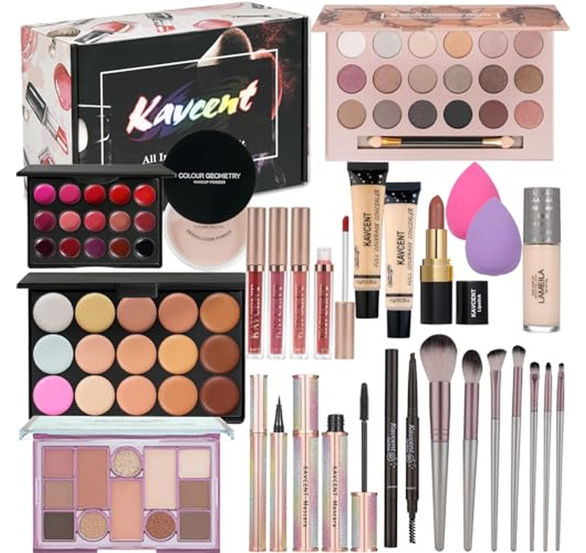 Teen Makeup Kit Complete Eyeshadow Gift Set