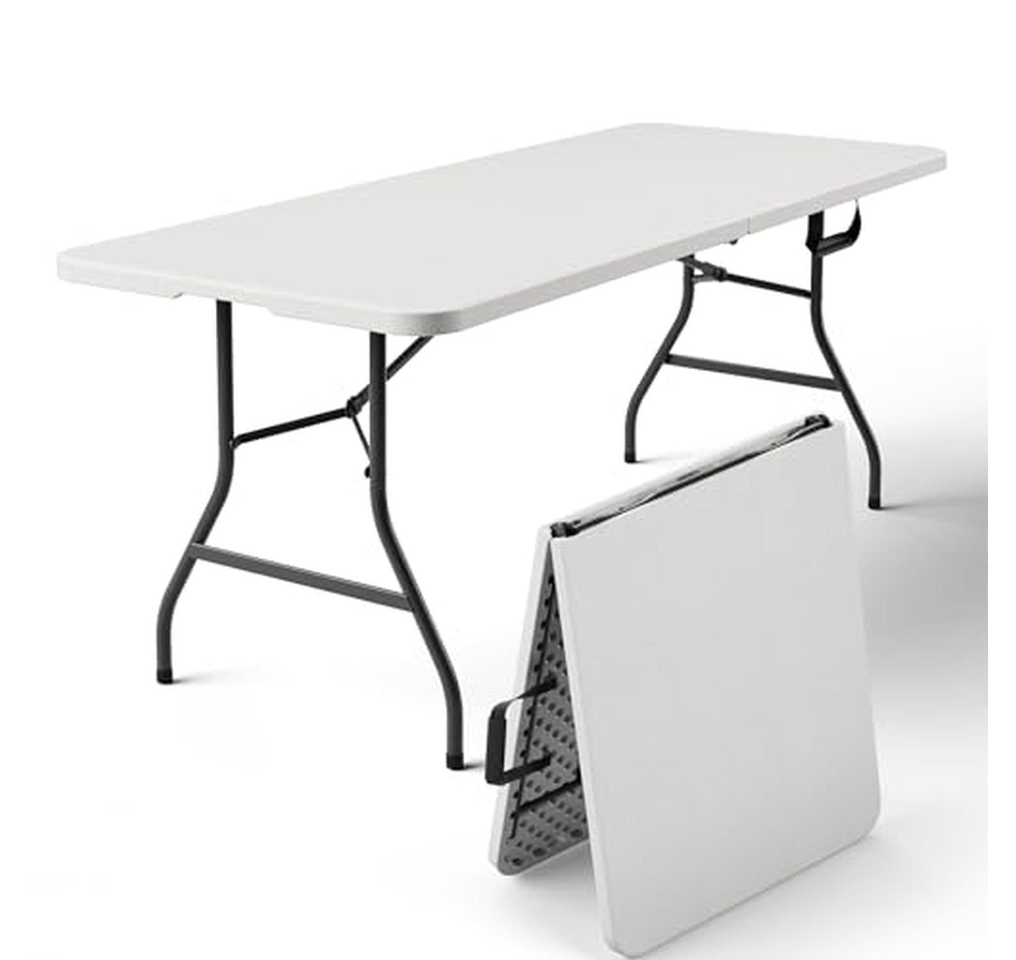 6 Foot Heavy Duty Folding Plastic Table