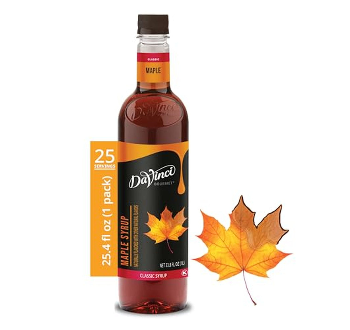 DaVinci Gourmet 25.4 fl oz Maple Syrup