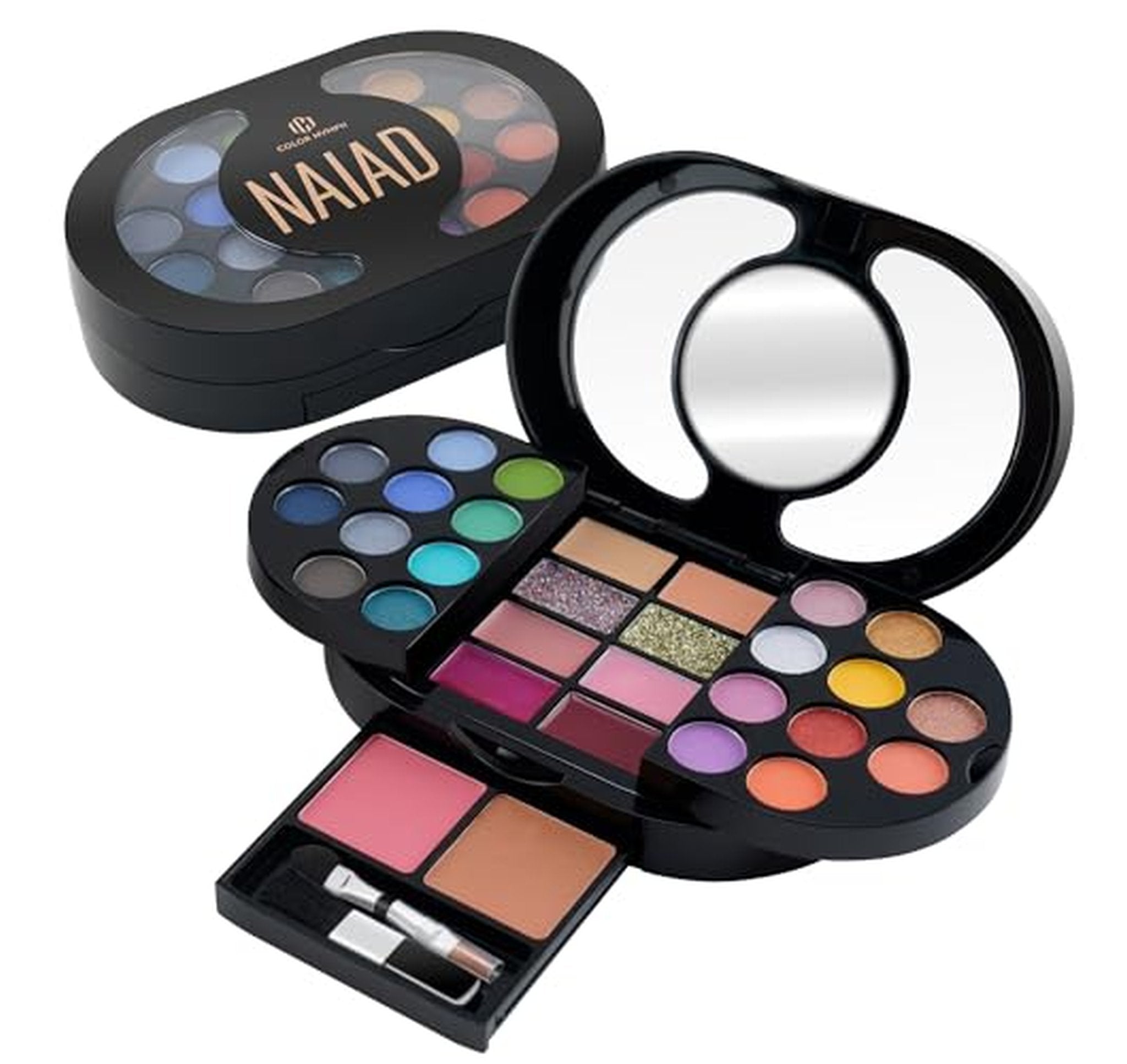 Travel Makeup Palette with Eyeshadow, Blush, Lip Gloss