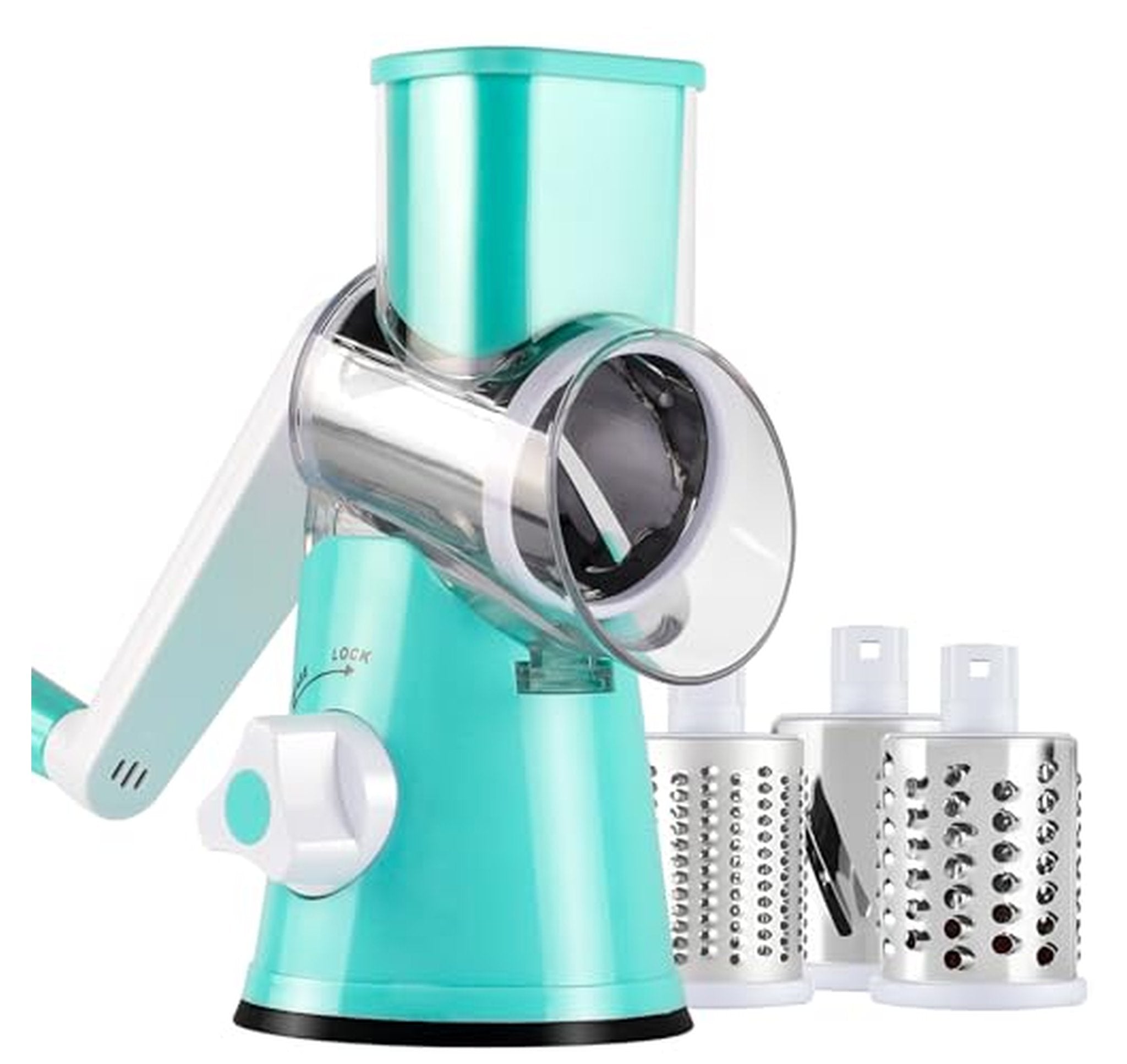 Rotary Cheese Grater Hand Crank Vegetable Shredder