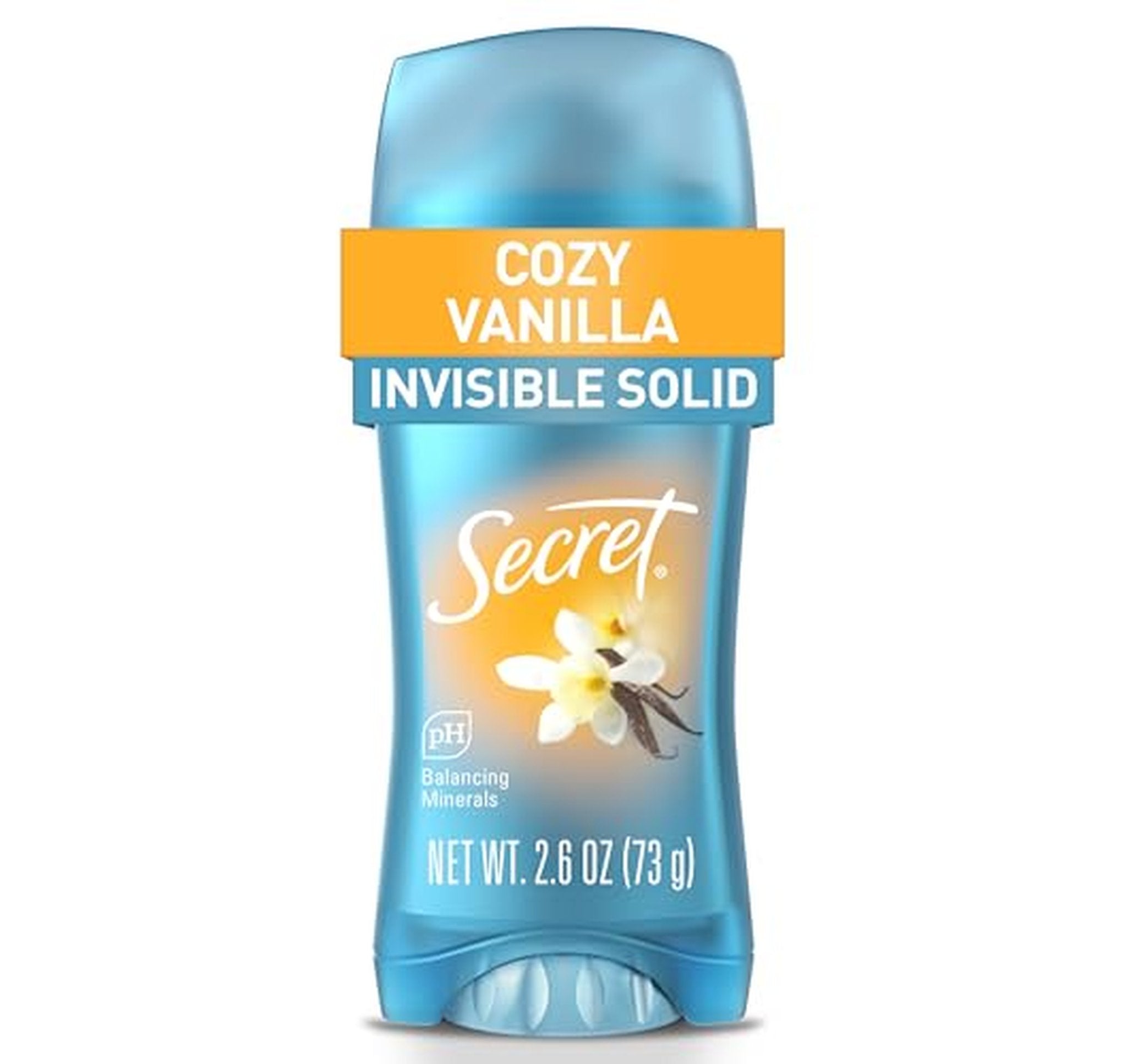 4 Pack Secret Invisible Solid Antiperspirant Deodorant 2.6 oz