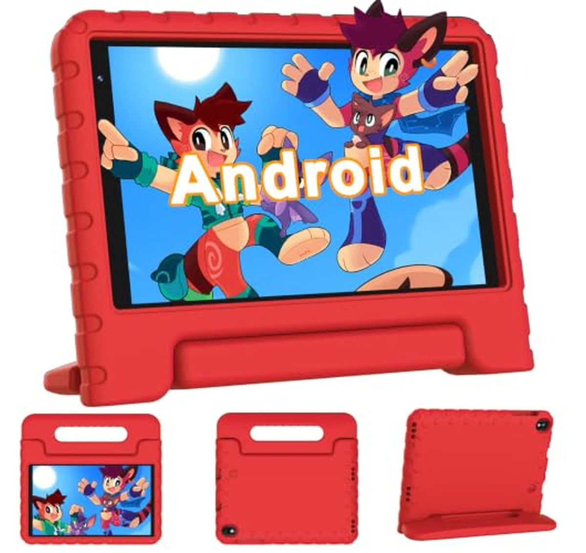 Kids Android Tablet with Case, 32GB Quad Core