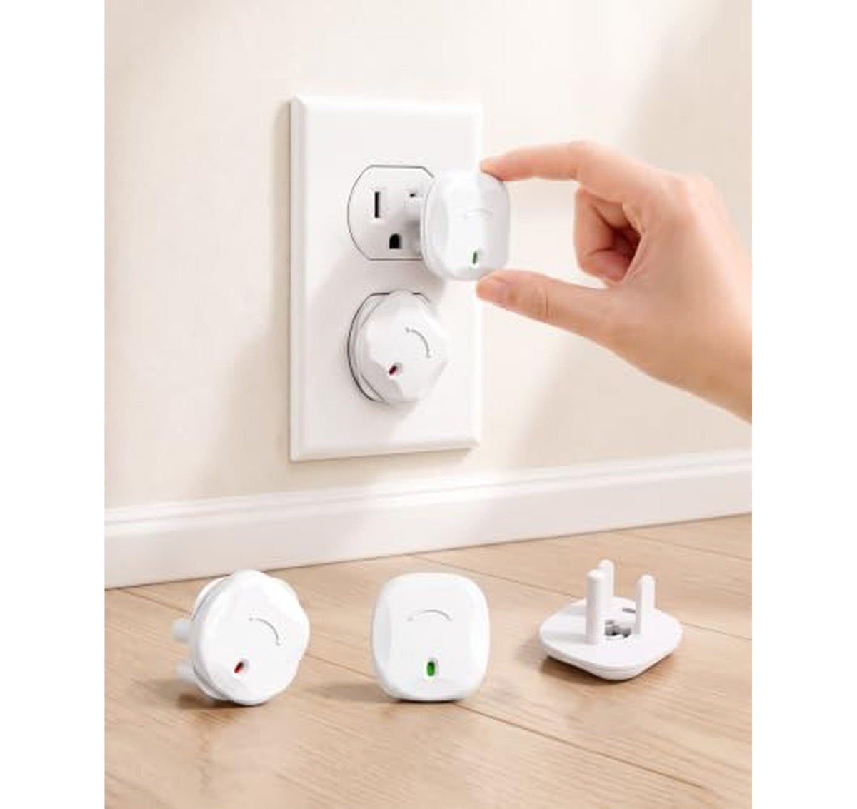 24 Pack Baby Proofing Electrical Outlet Plug Covers