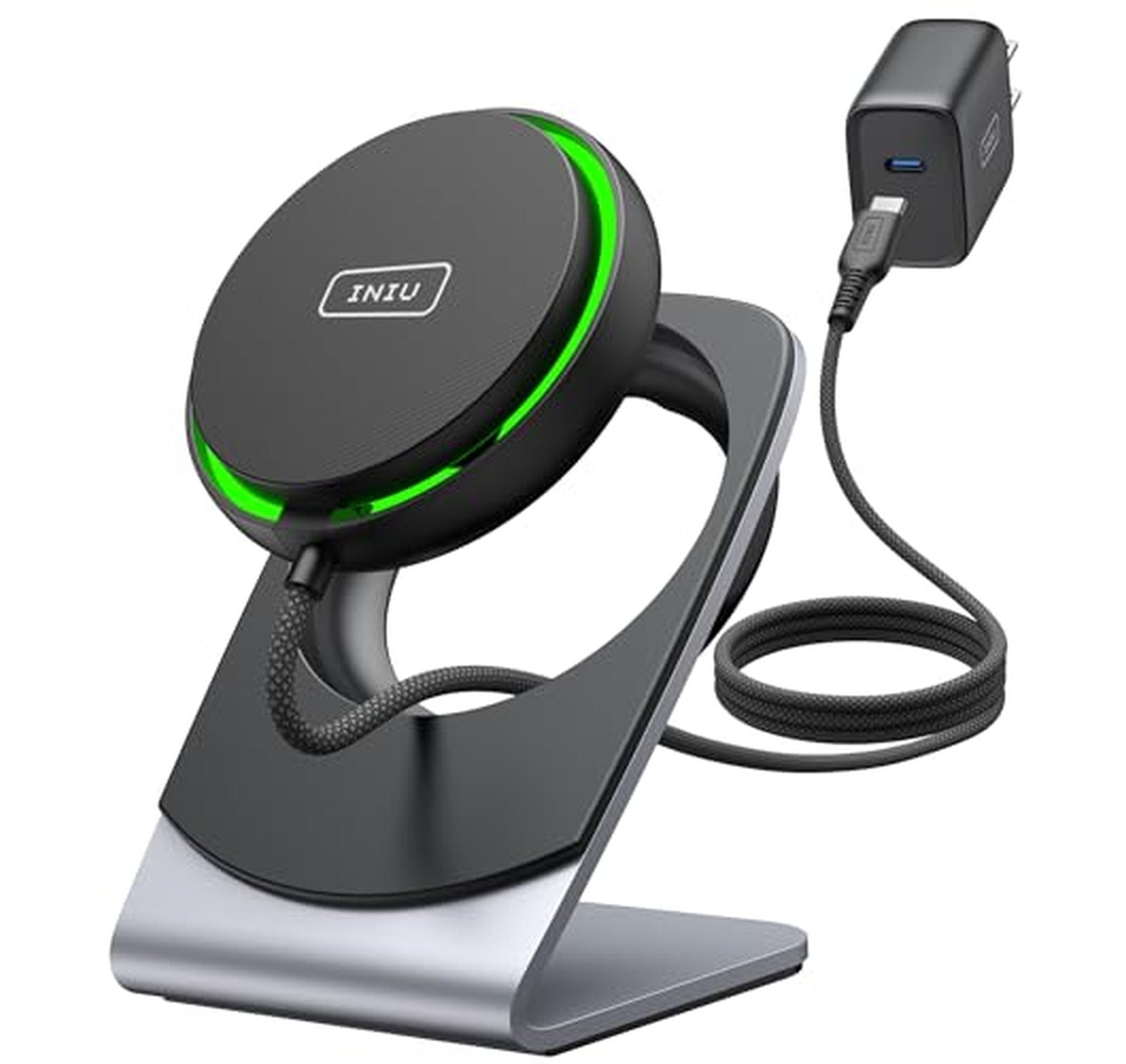 Magnetic 15W Fast Wireless Charging Stand for iPhone