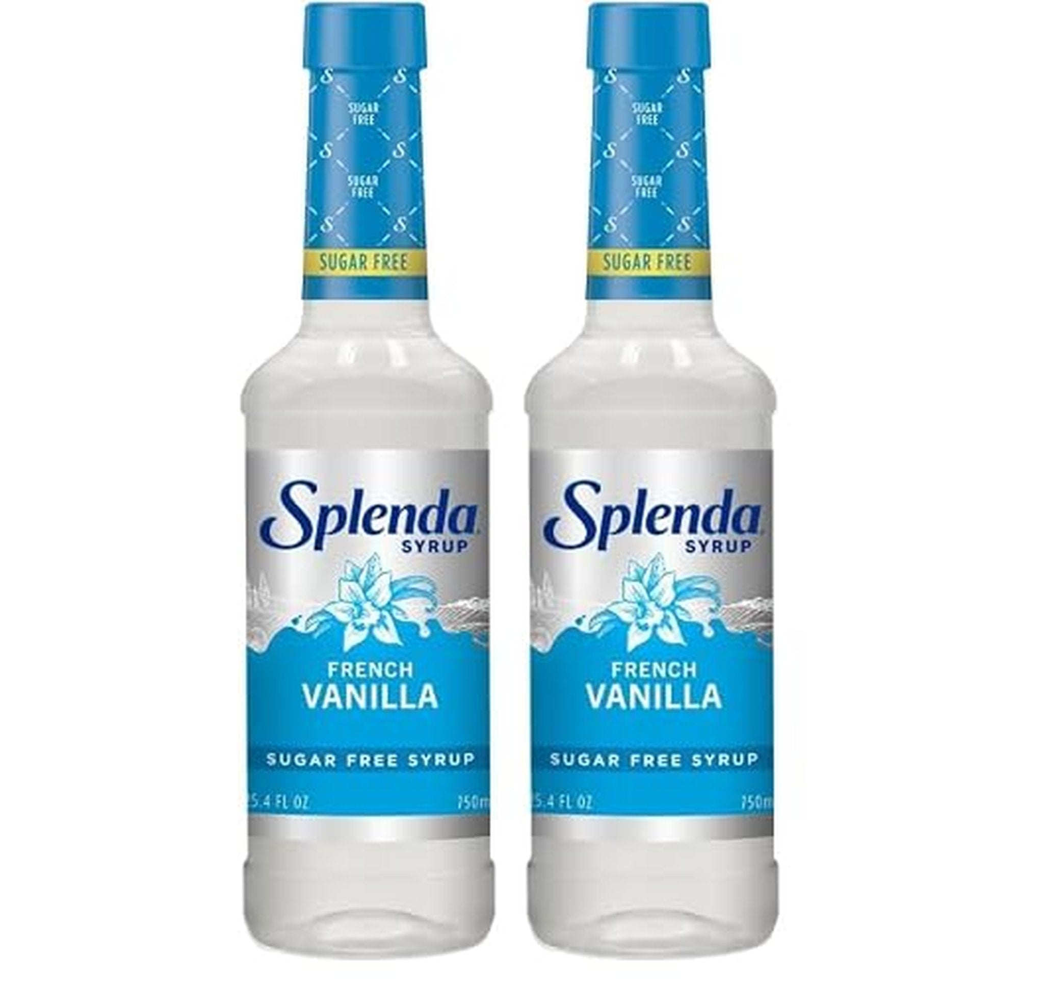 2 Pack SPLENDA Sugar Free French Vanilla Coffee Syrup (OU-Parve)