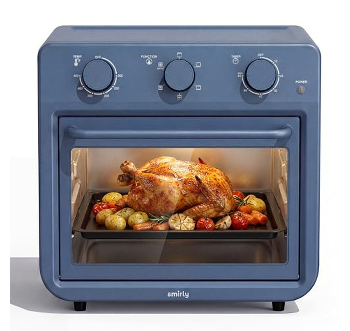 27QT 6-in-1 Air Fryer Toaster Oven Combo