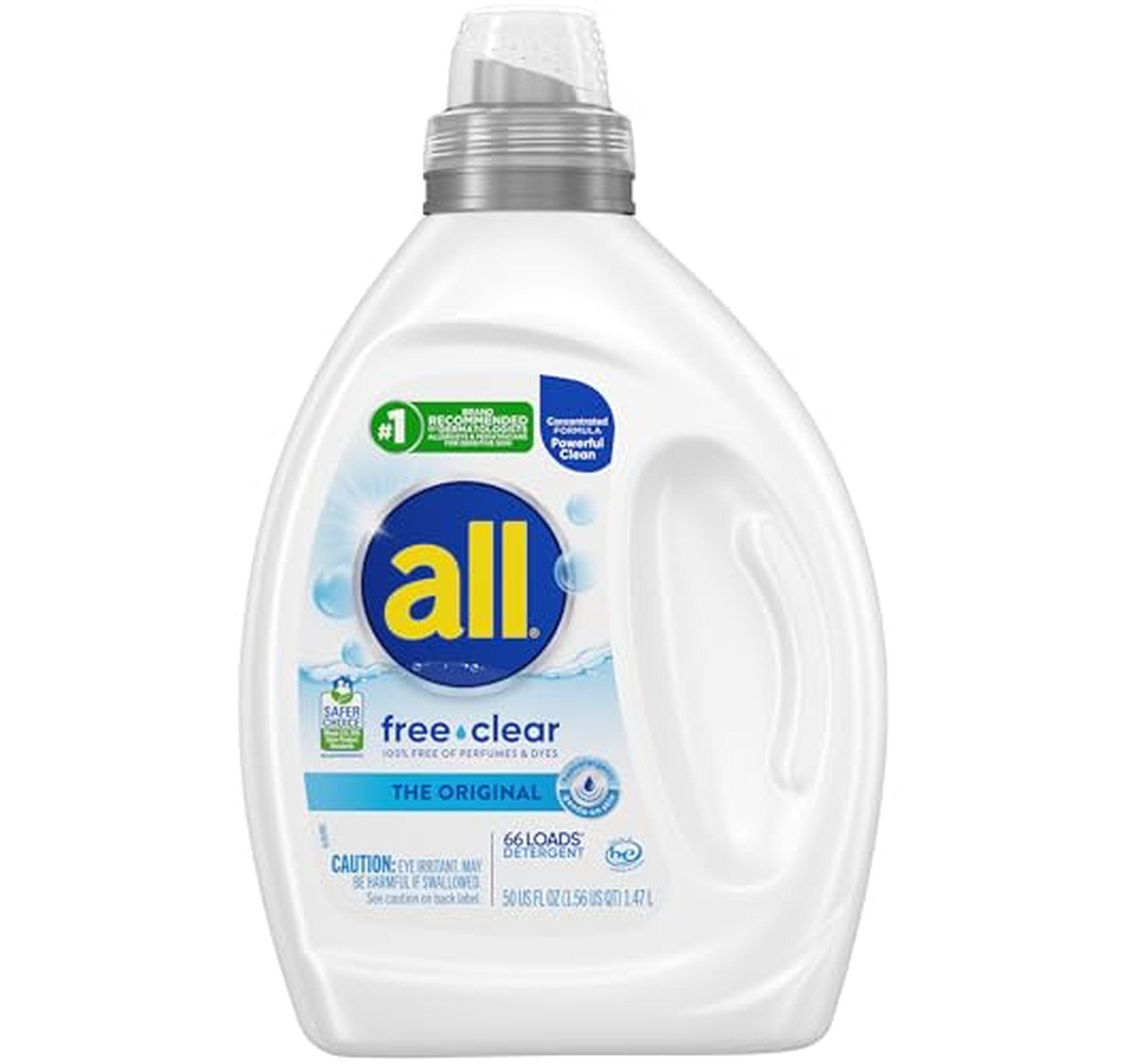 all Free Clear Hypoallergenic Liquid Laundry Detergent 50oz