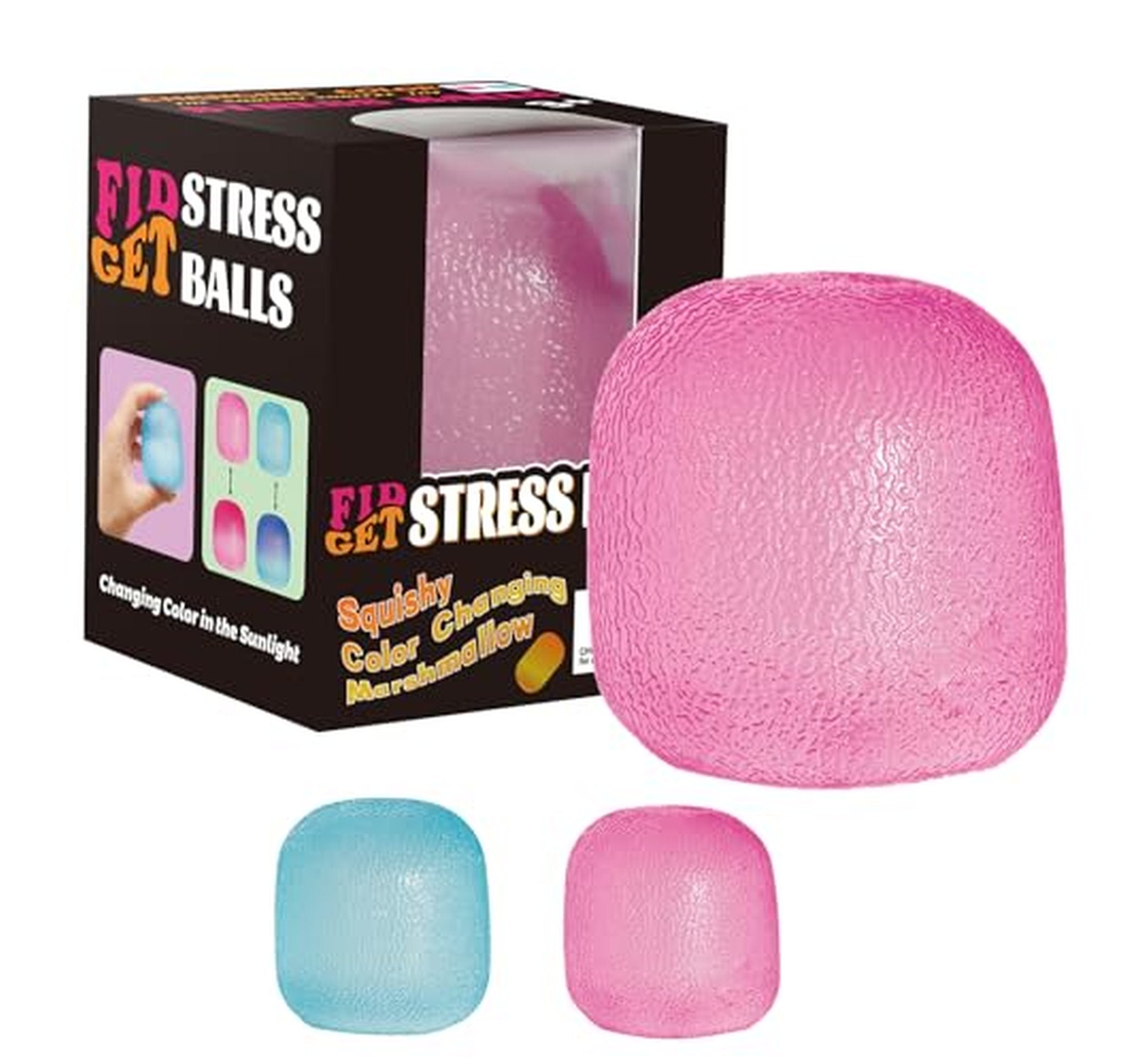 Color Changing Squishy Stress Relief Balls