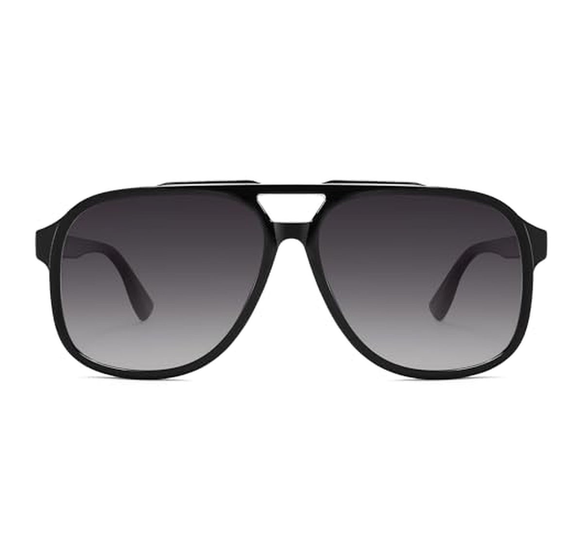 Retro Polarized Oversized Aviator Sunglasses
