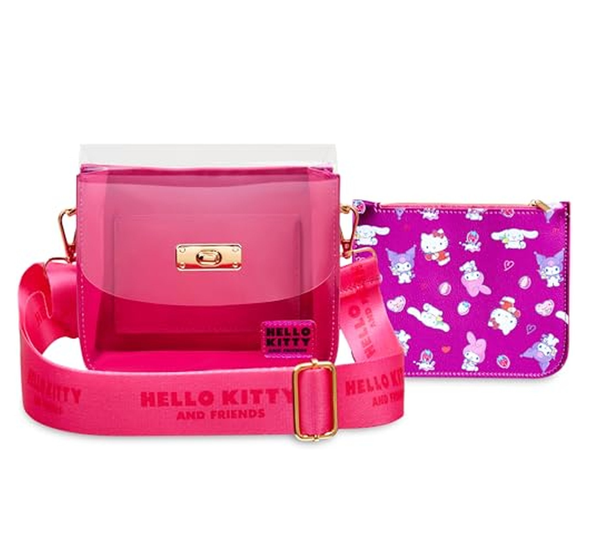 Kawaii Hello Kitty Crossbody Bag with Coin Purse