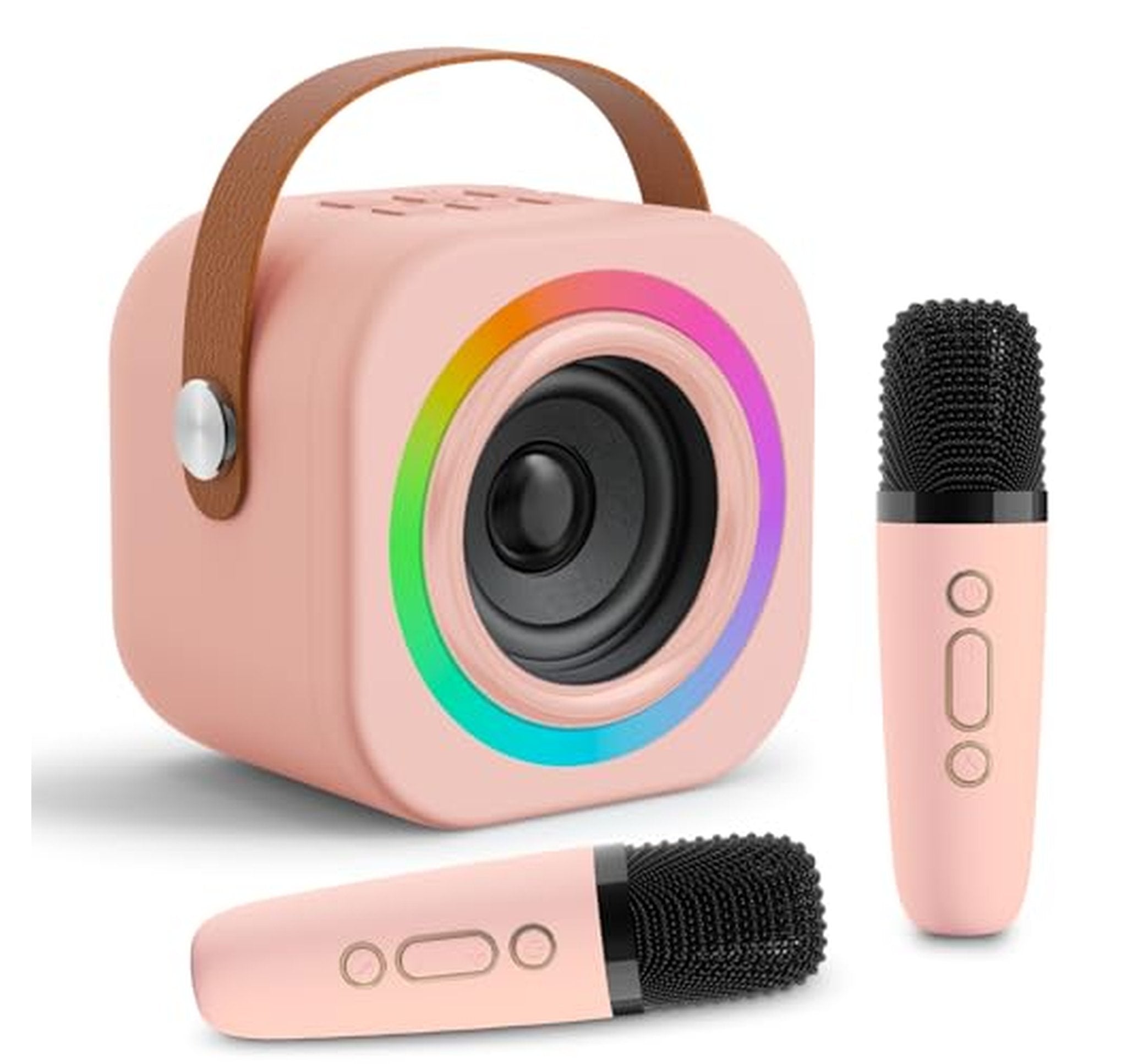 Kids Karaoke Machine with 2 Wireless Microphones