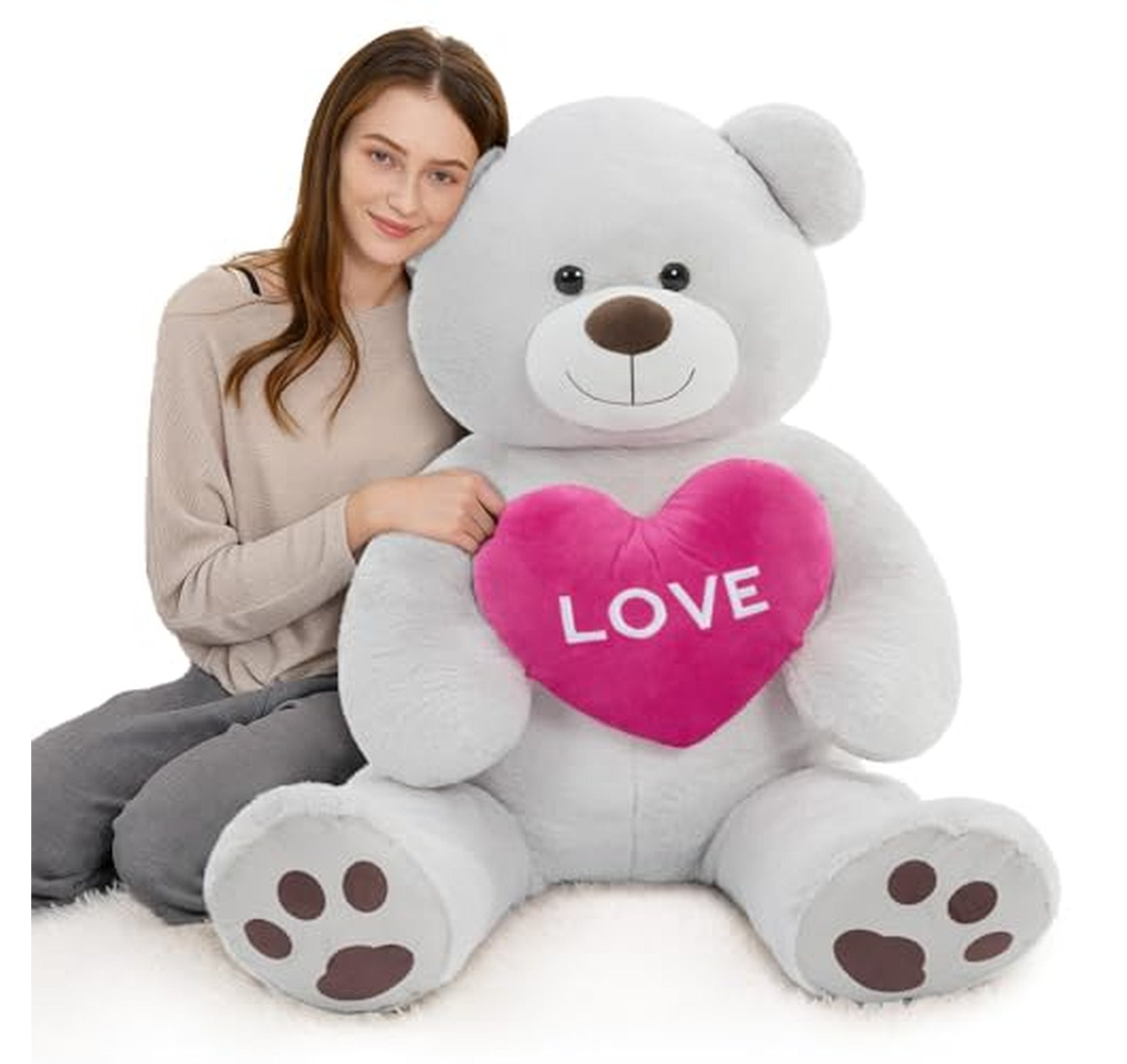 52-Inch Giant Teddy Bear Stuffed Animal Plush