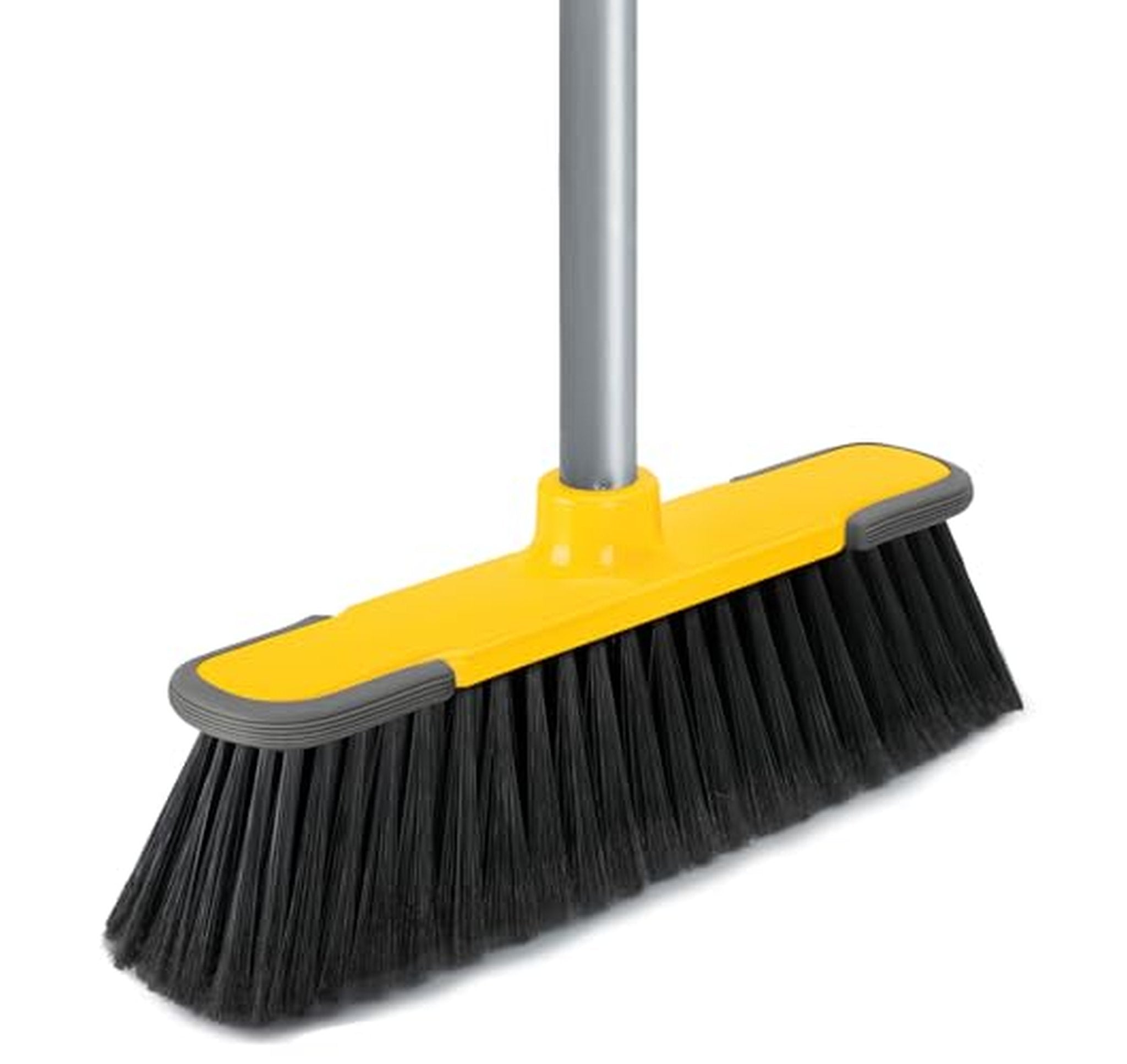 Soft Bristle Indoor Outdoor Broom with Long Handle