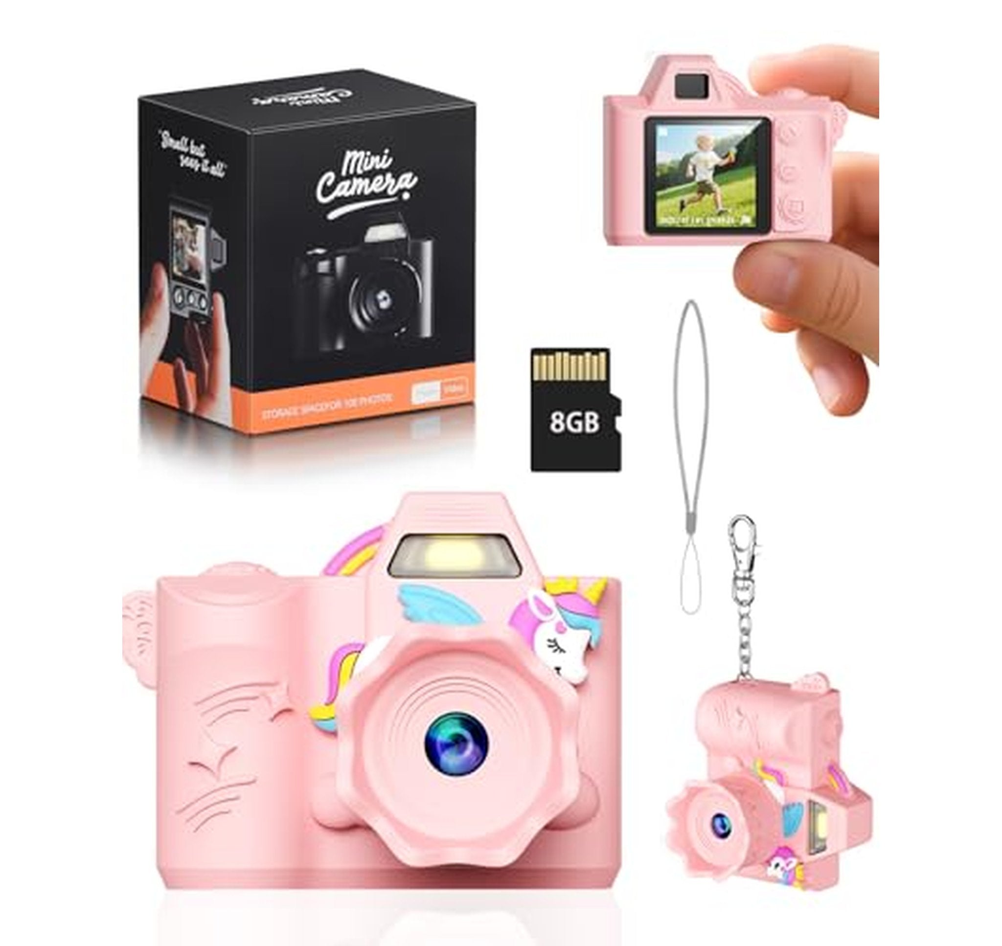 1080p HD Kids Digital Camera with 32GB SD Card
