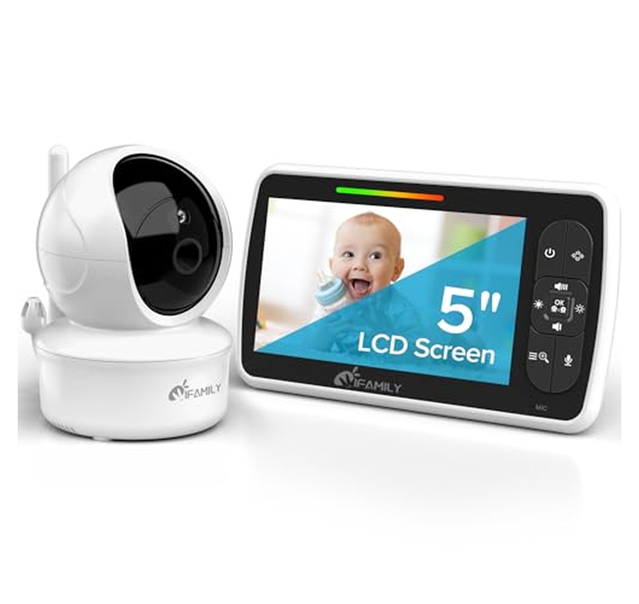 Non-WiFi Video Baby Monitor with Camera and Audio