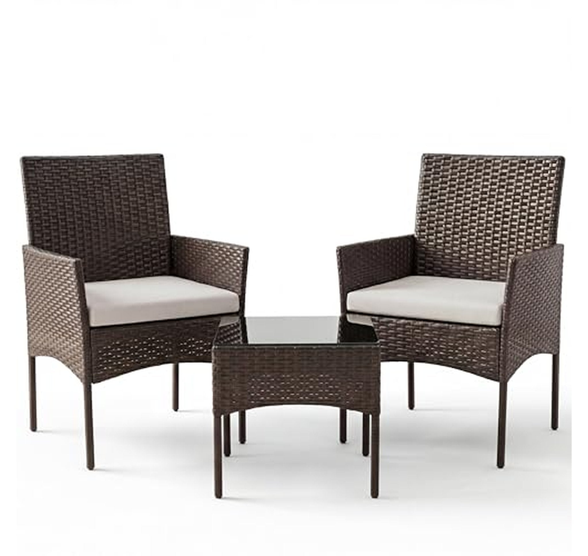 3 Piece All-Weather Patio Conversation Bistro Set