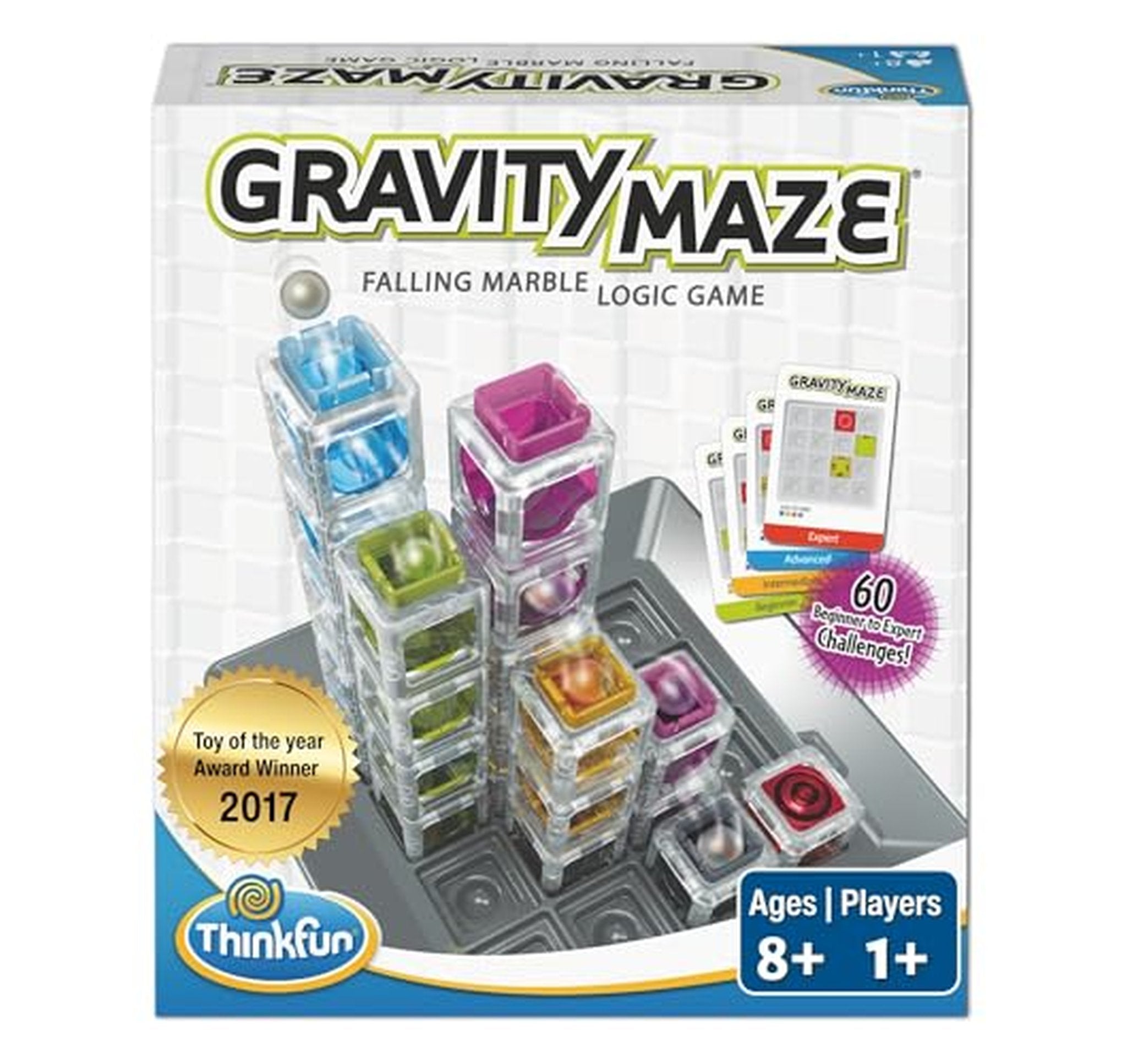 ThinkFun Gravity Maze Marble Logic Puzzle Game