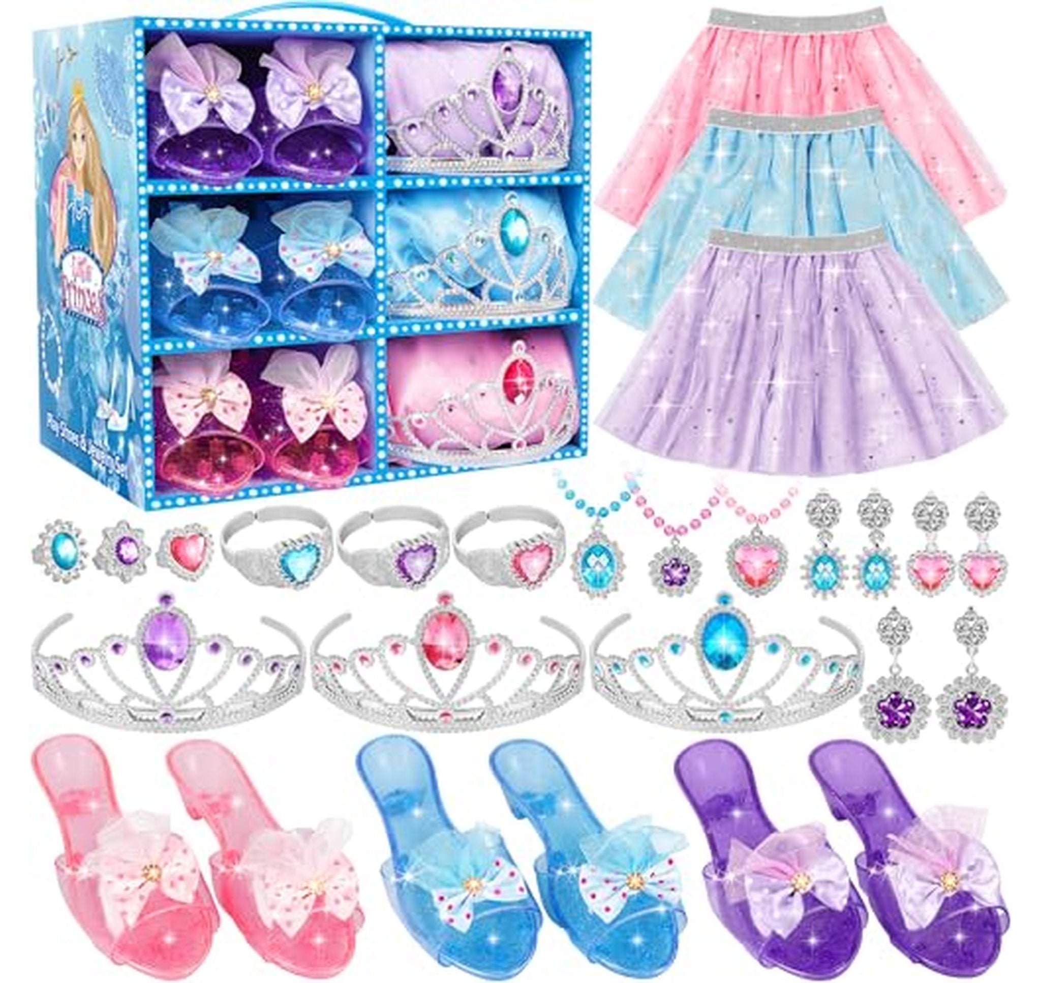Princess Dress Up Jewelry Boutique Costume Set