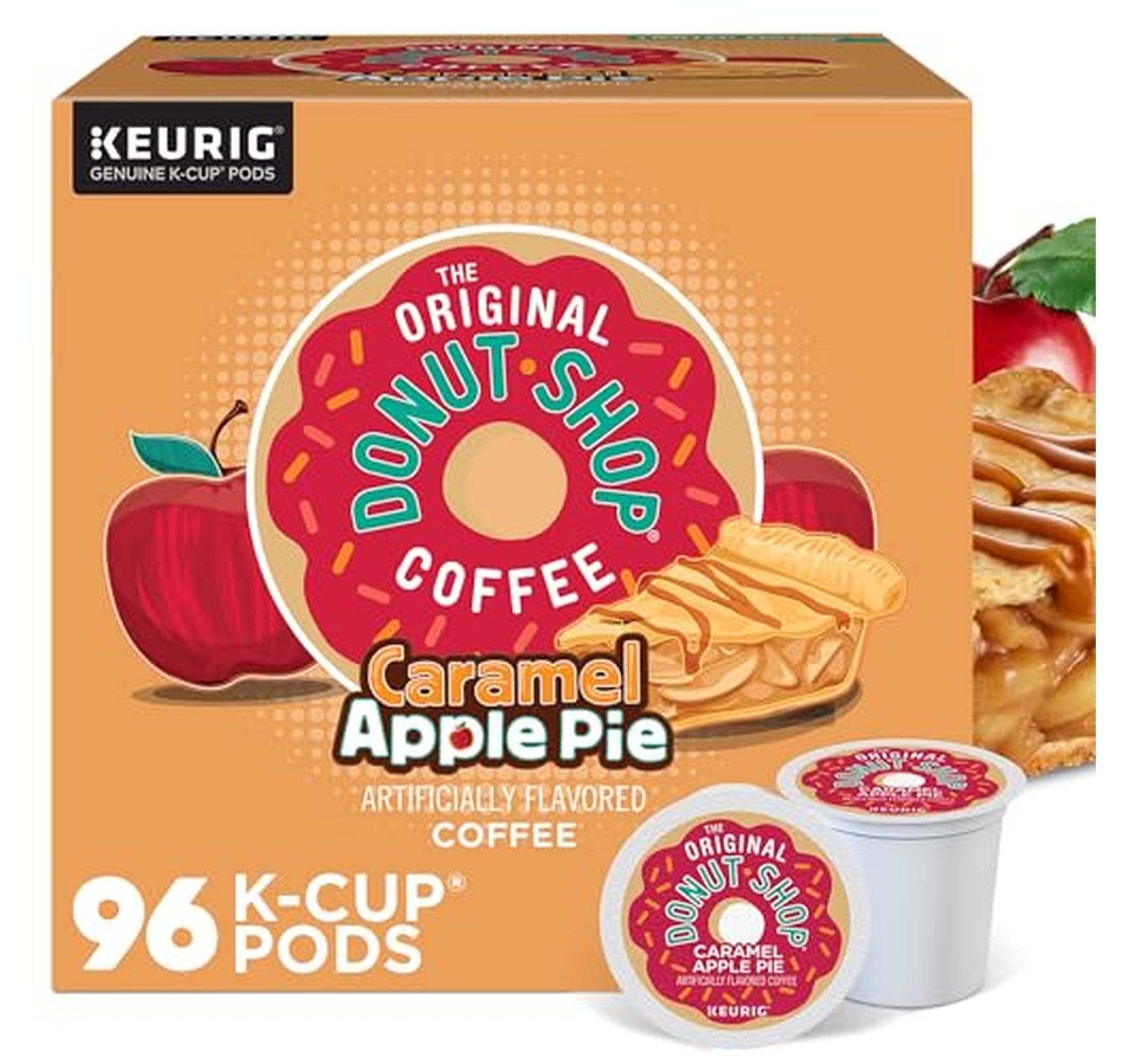 96 Count The Original Donut Shop Caramel Apple Pie K-Cups (OU)