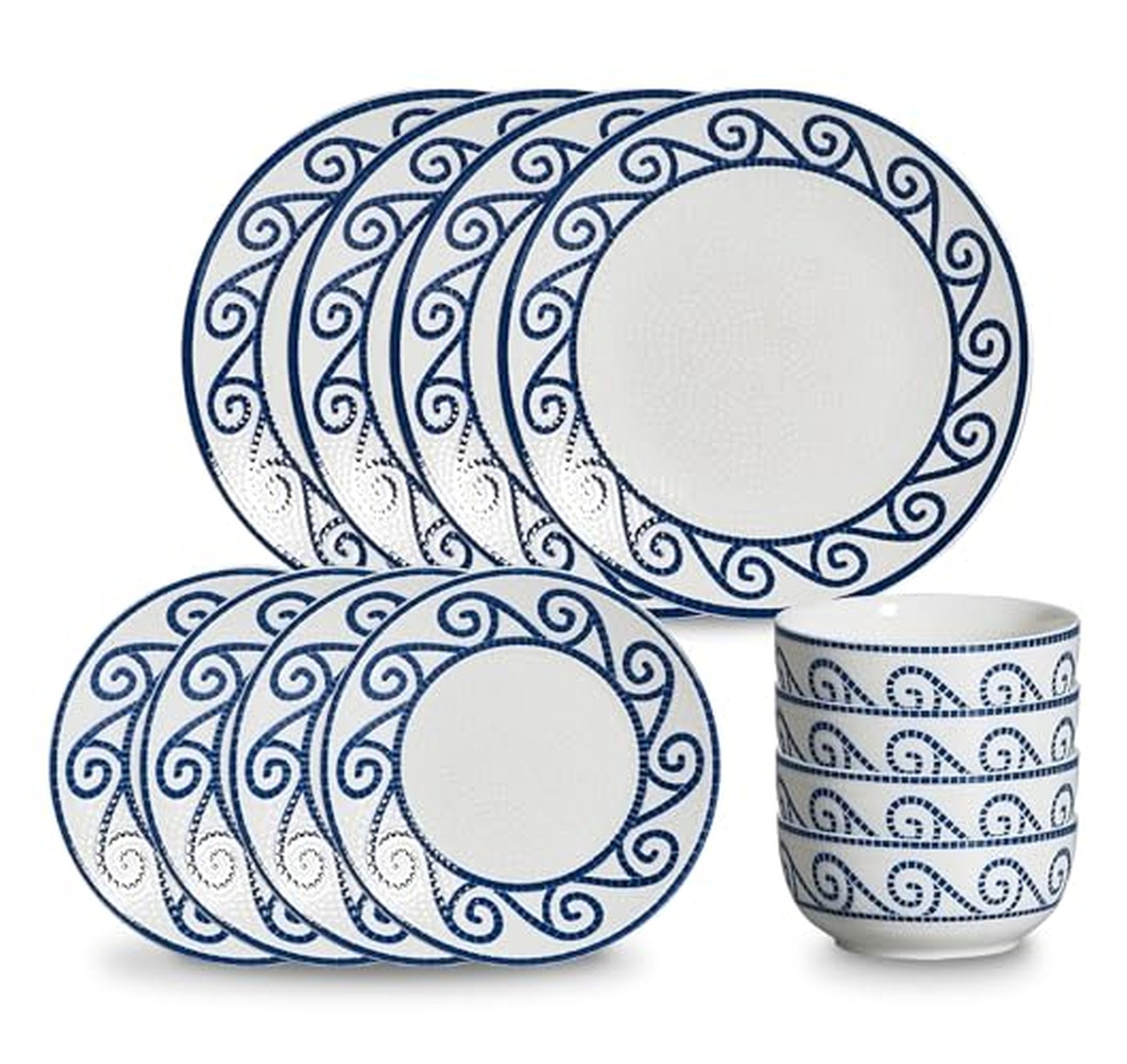12-Piece Stoneware Dinnerware Set for 4