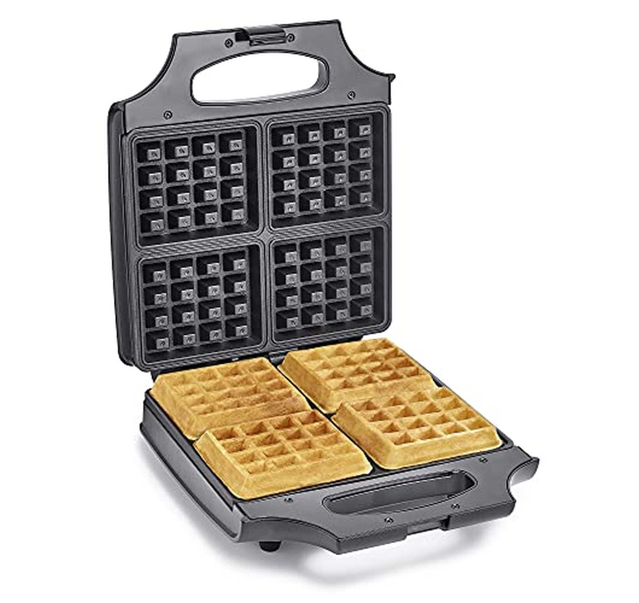 BELLA 1400W Nonstick 4-Slice Belgian Waffle Maker