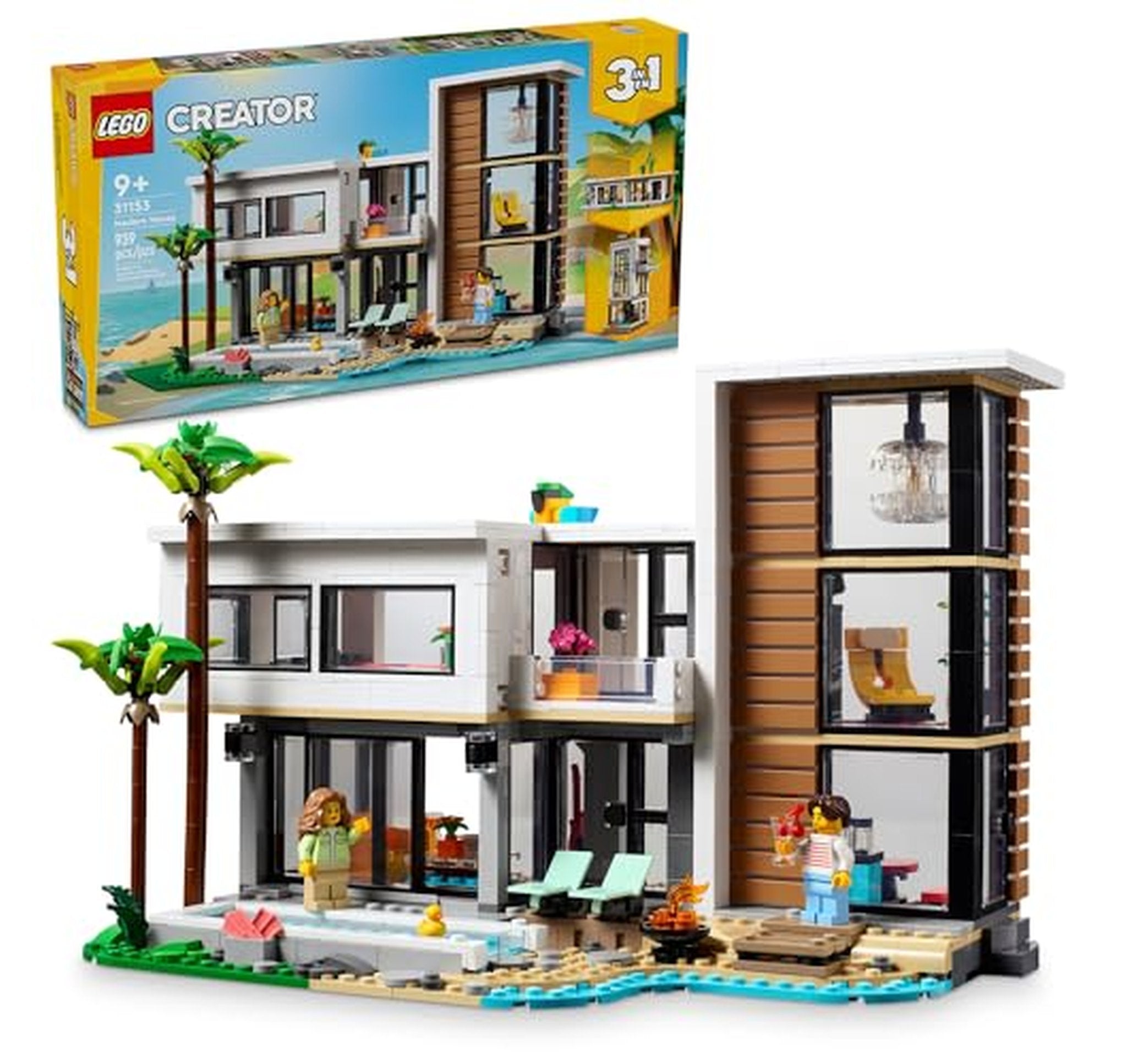 LEGO Creator 3in1 Modern House Building Set