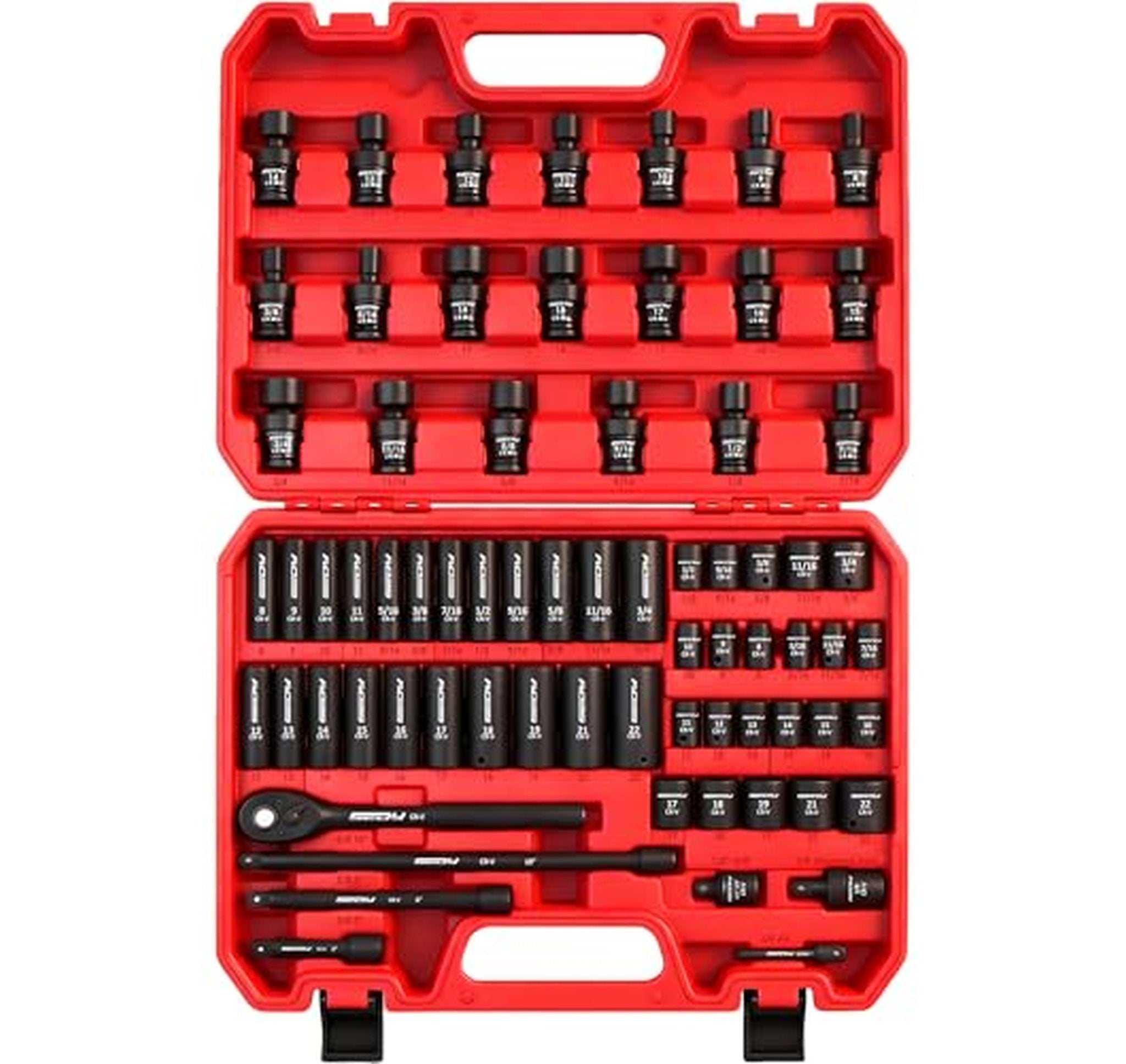 71-Piece 3/8-Inch Drive Impact Socket Set