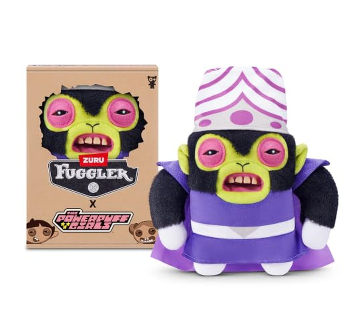 Fuggler Powerpuff Girls Mojo JoJo 9-Inch Plush