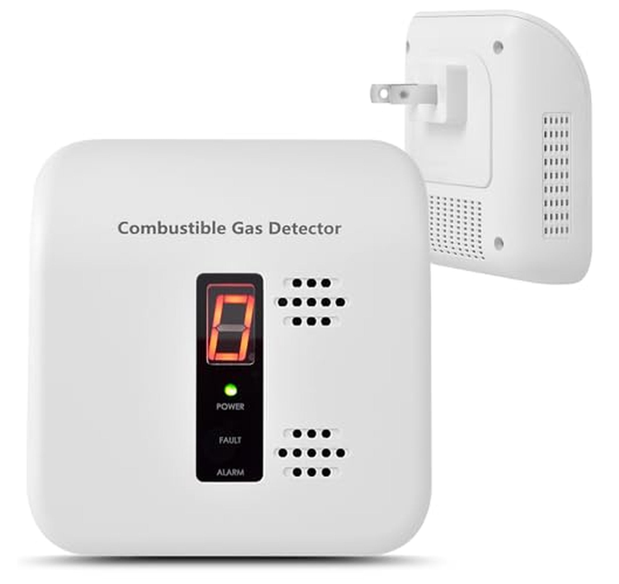 Plug-In Natural Gas Leak Detector Alarm 110V-240V