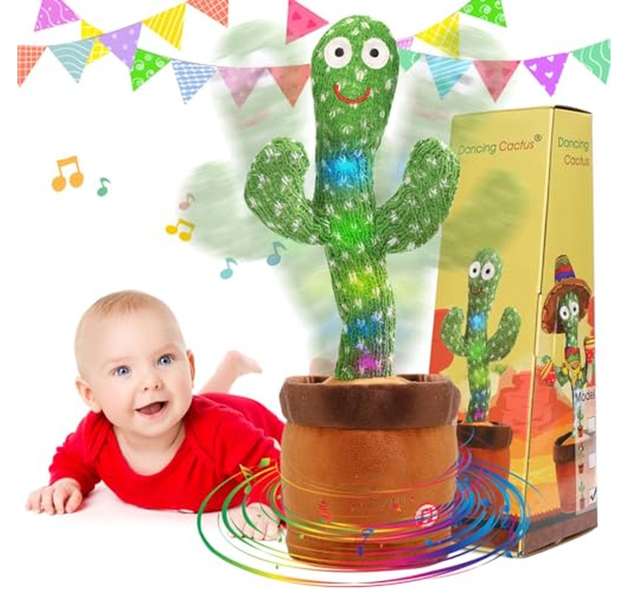 Talking Dancing Cactus Toy with Singing and Recording