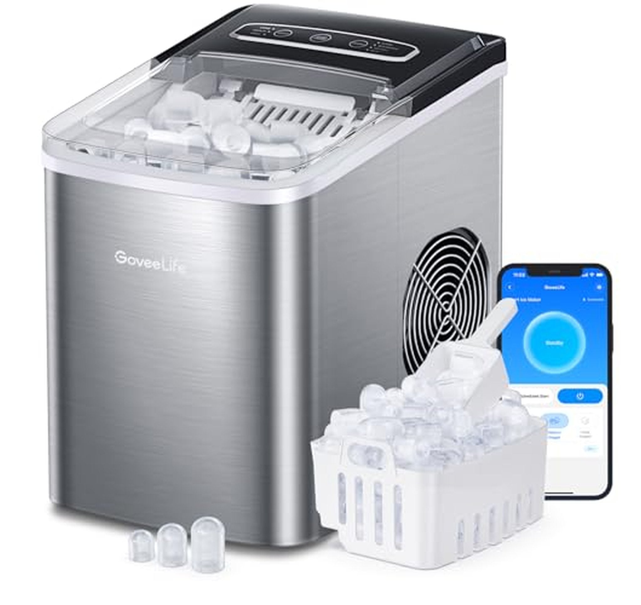 GoveeLife Smart Countertop Ice Maker 26lbs Daily