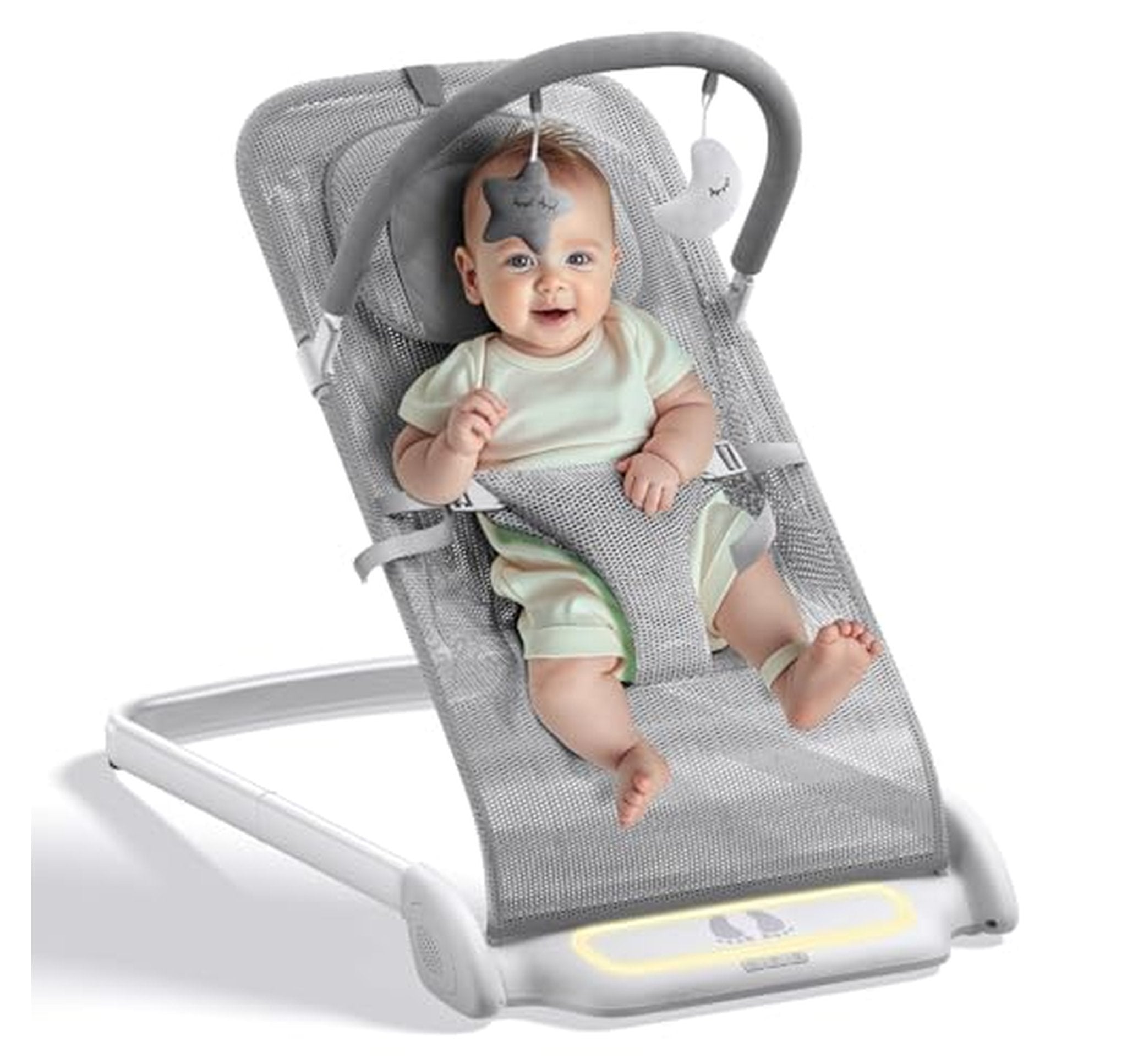 Portable Baby Bouncer Seat with Music and Vibration